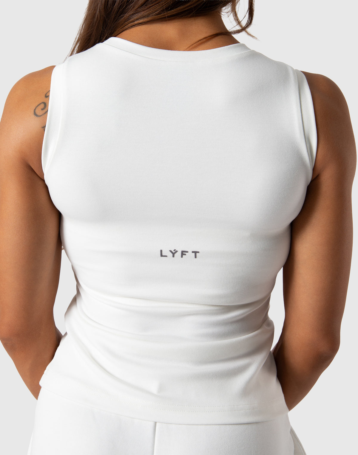 Modal Slim Fit Tanktop - White