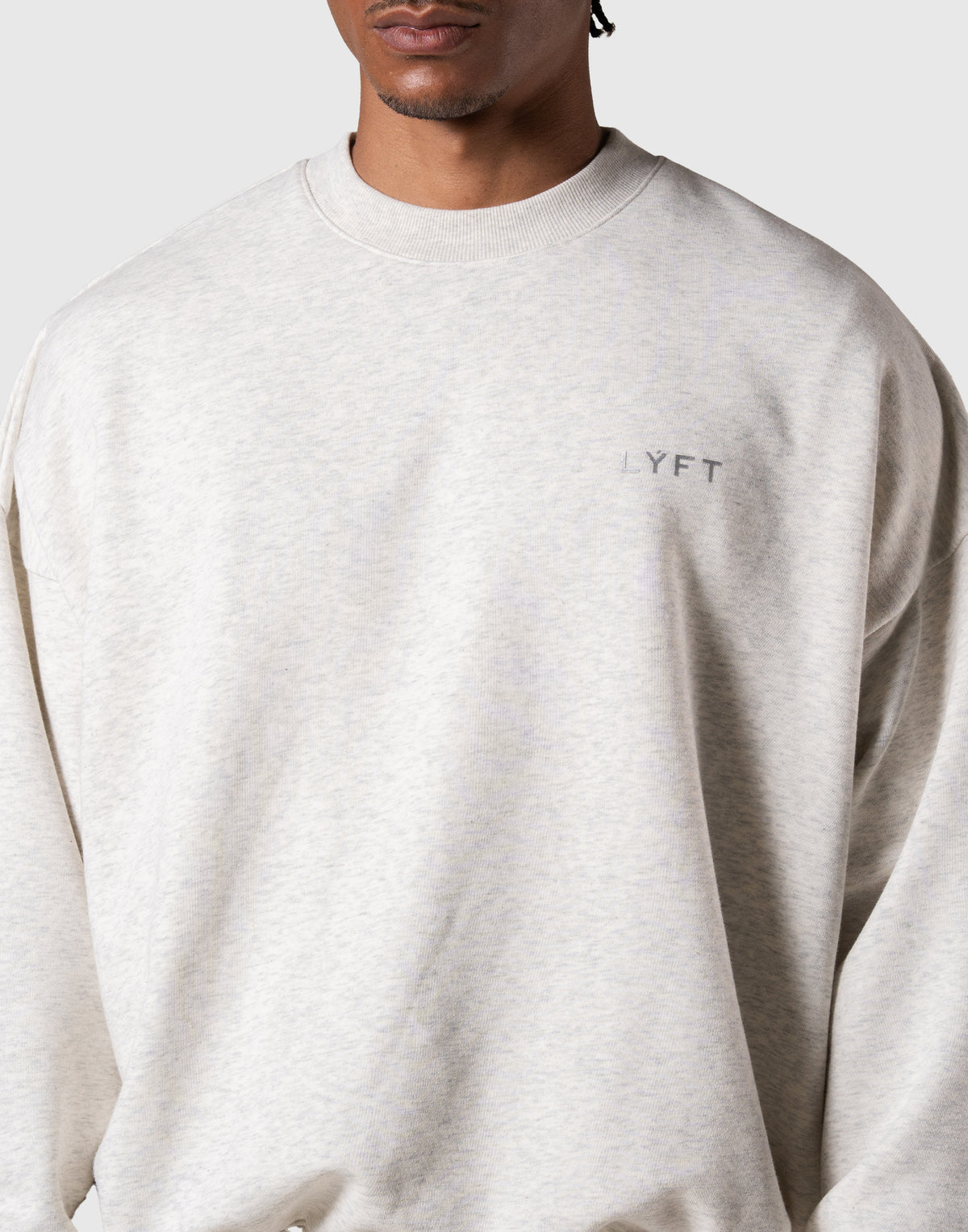 One Point LÝFT Logo Crewneck Sweat - Ivory
