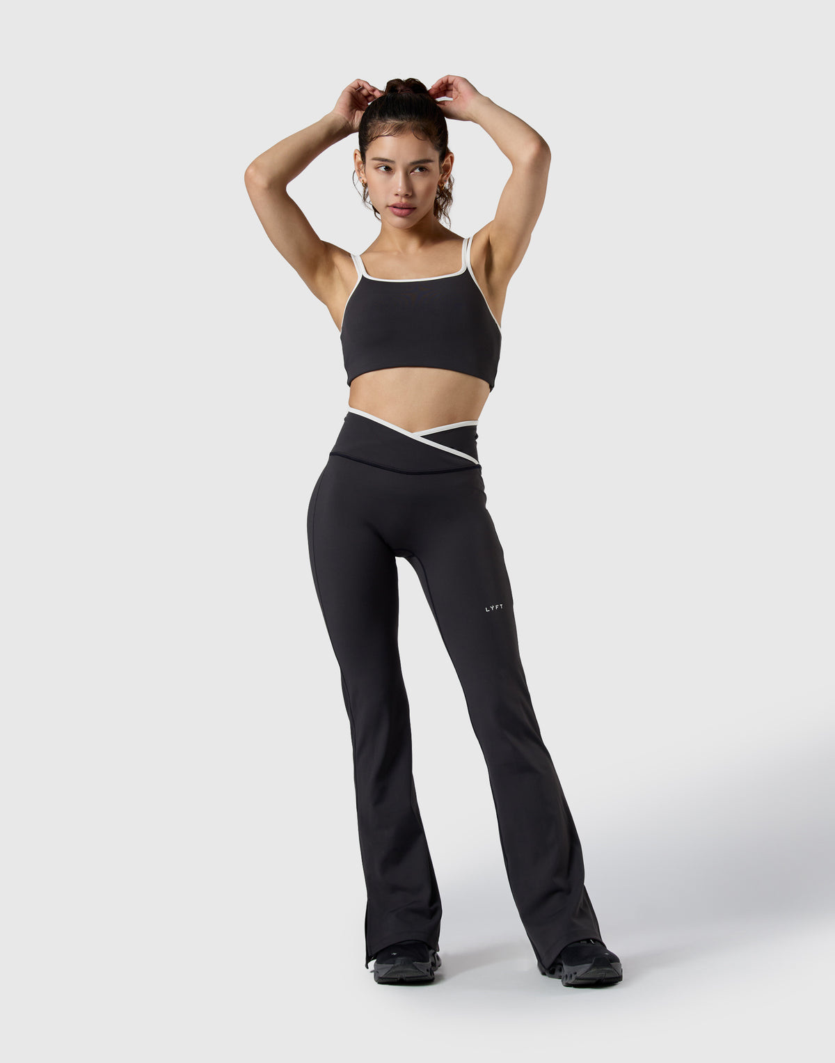 Double-Strap Active Bratop - Black