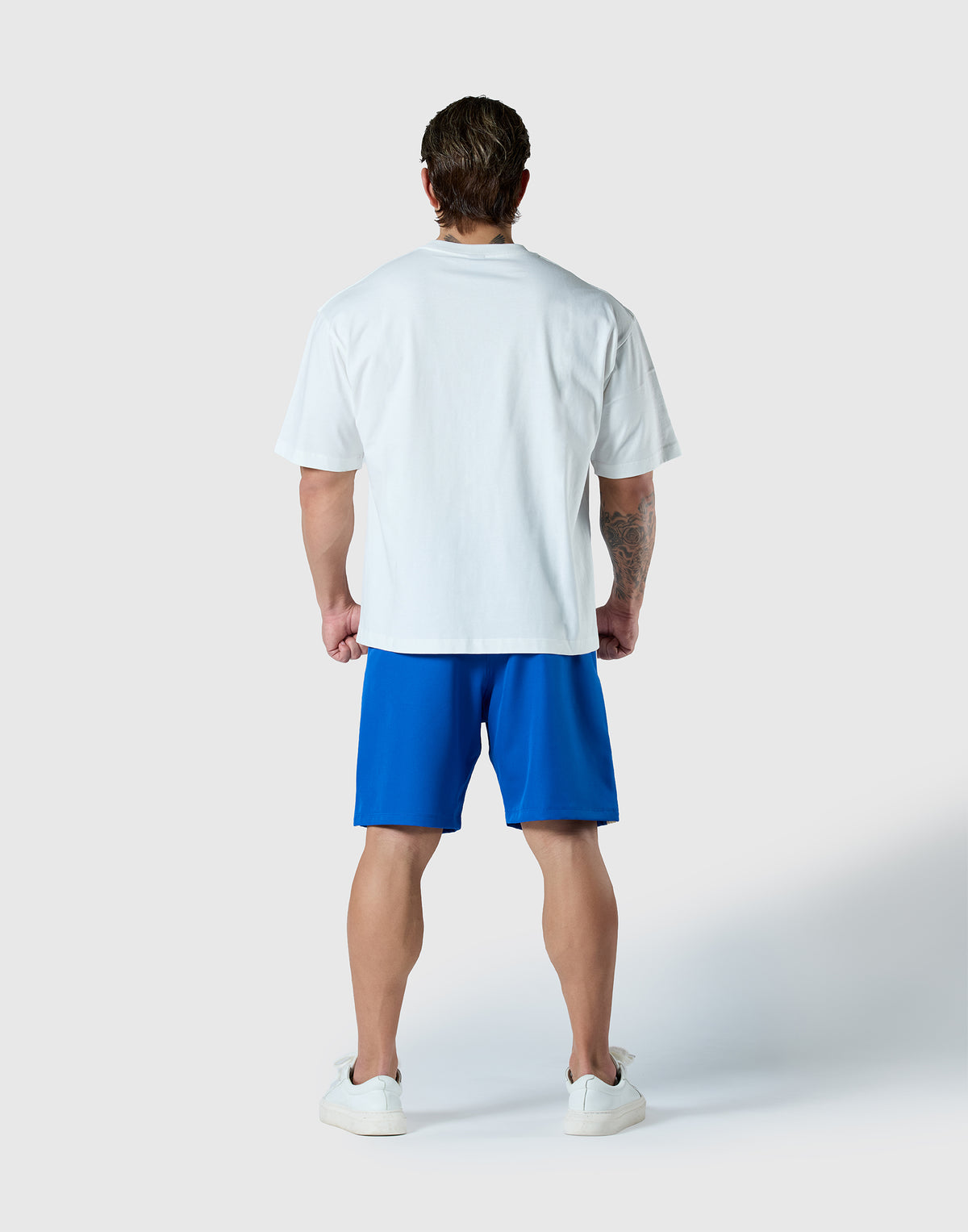 Script Logo Big T-Shirt - White
