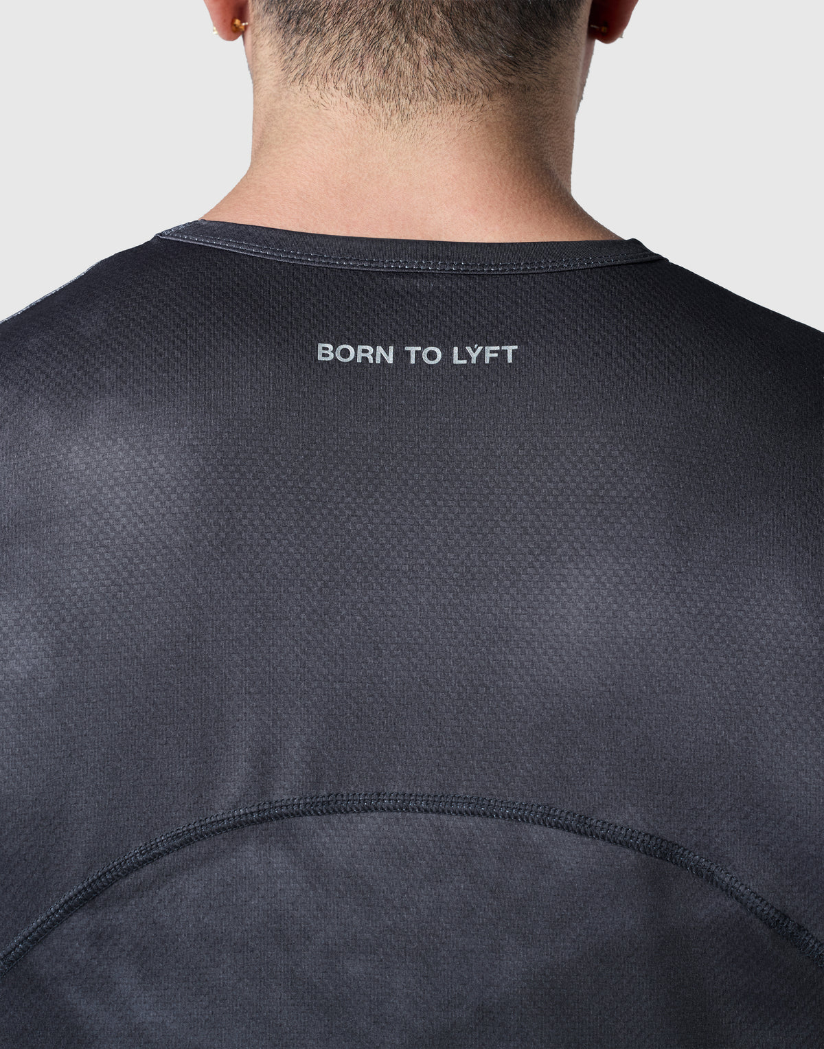 Original Pattern All Print Standard T-Shirt - Black
