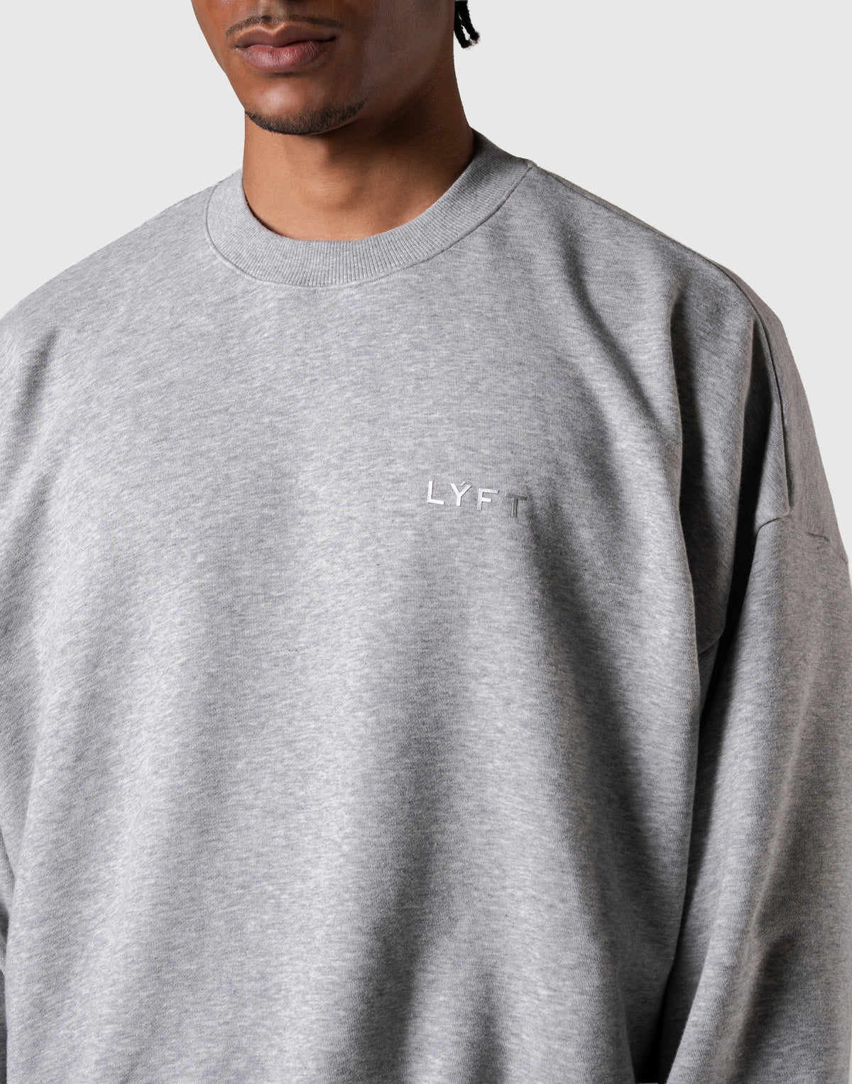 One Point LÝFT Logo Crewneck Sweat - Grey