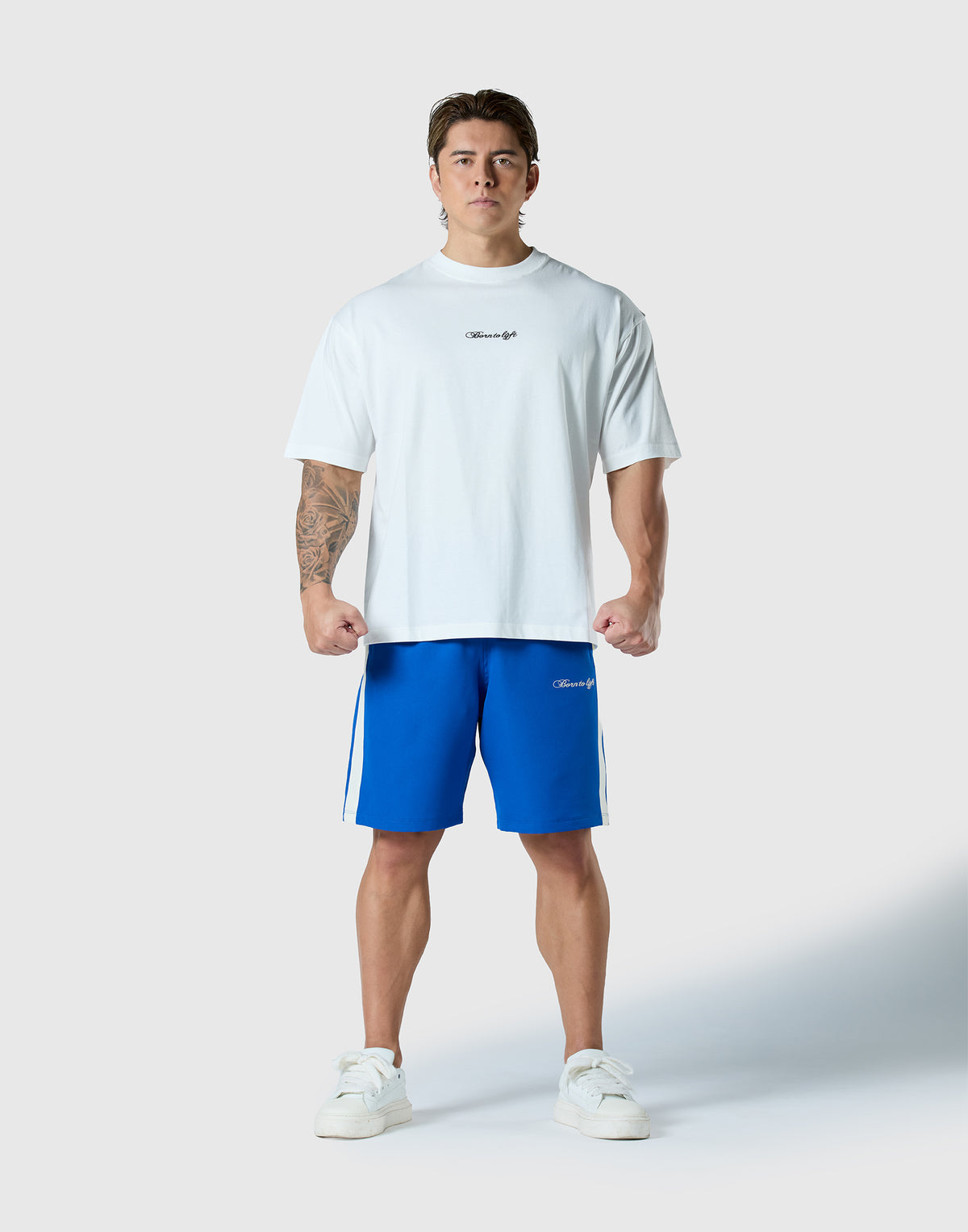 Script Logo Big T-Shirt - White