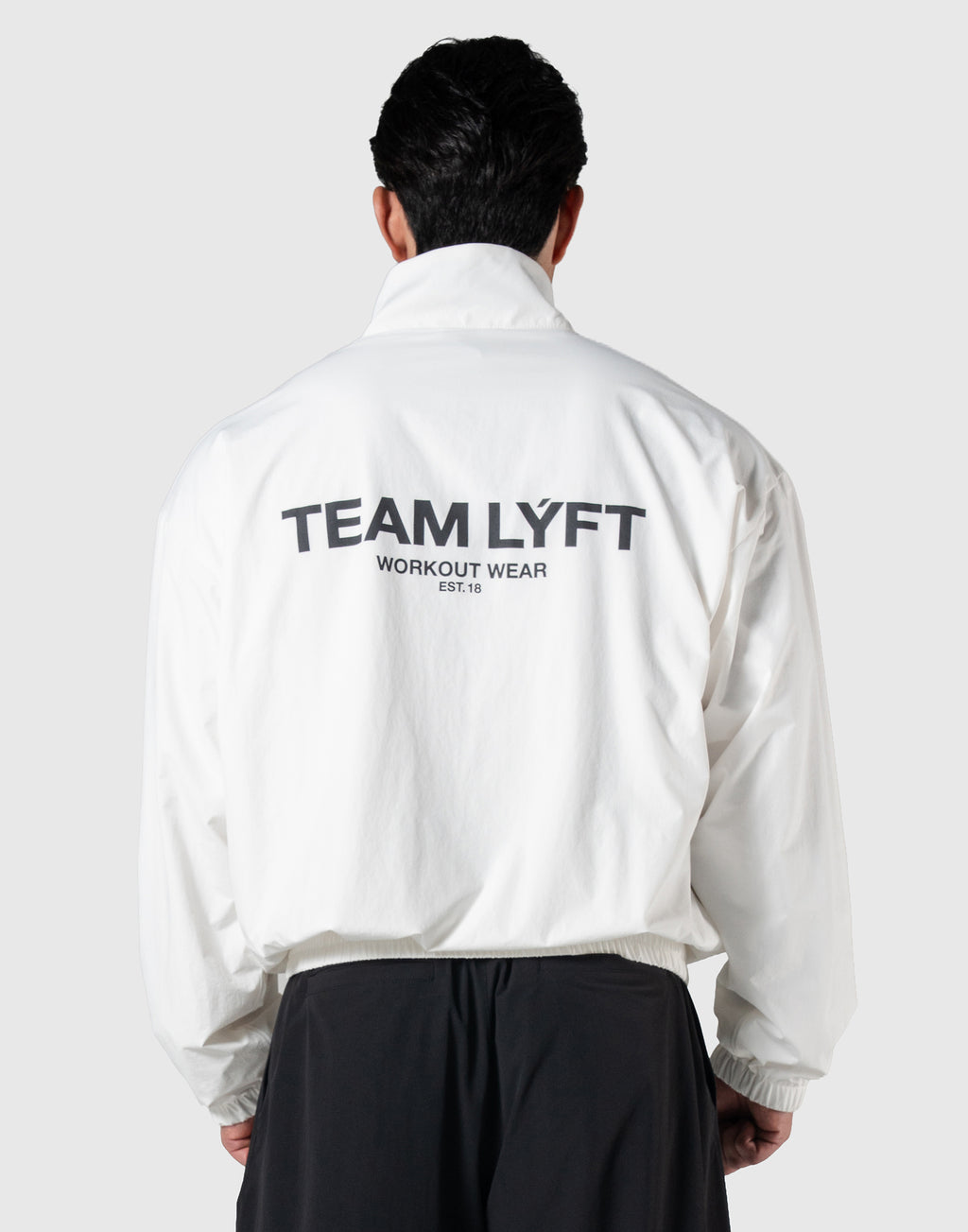 TEAM LÝFT Logo Nylon Jacket - White