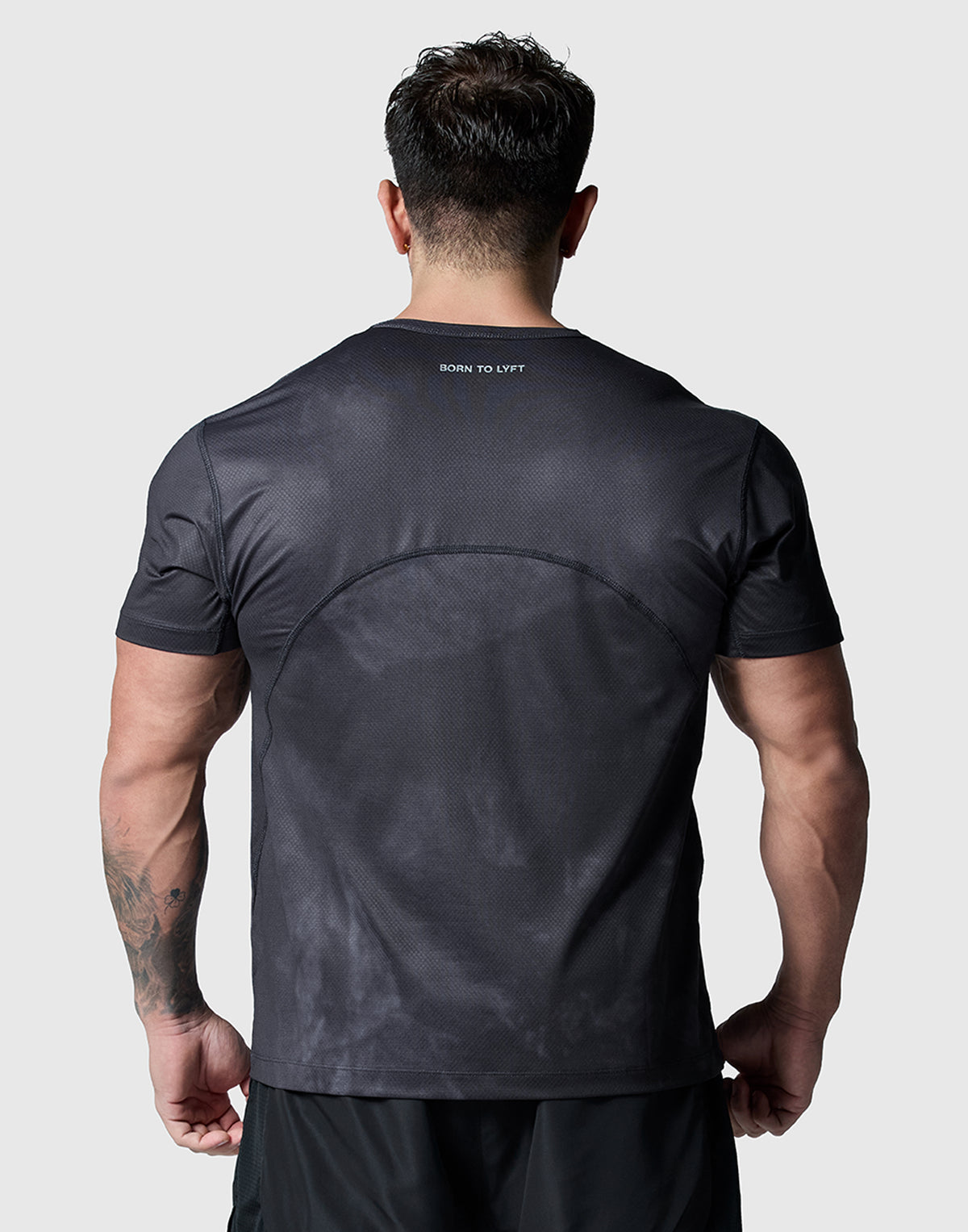 Original Pattern All Print Standard T-Shirt - Black