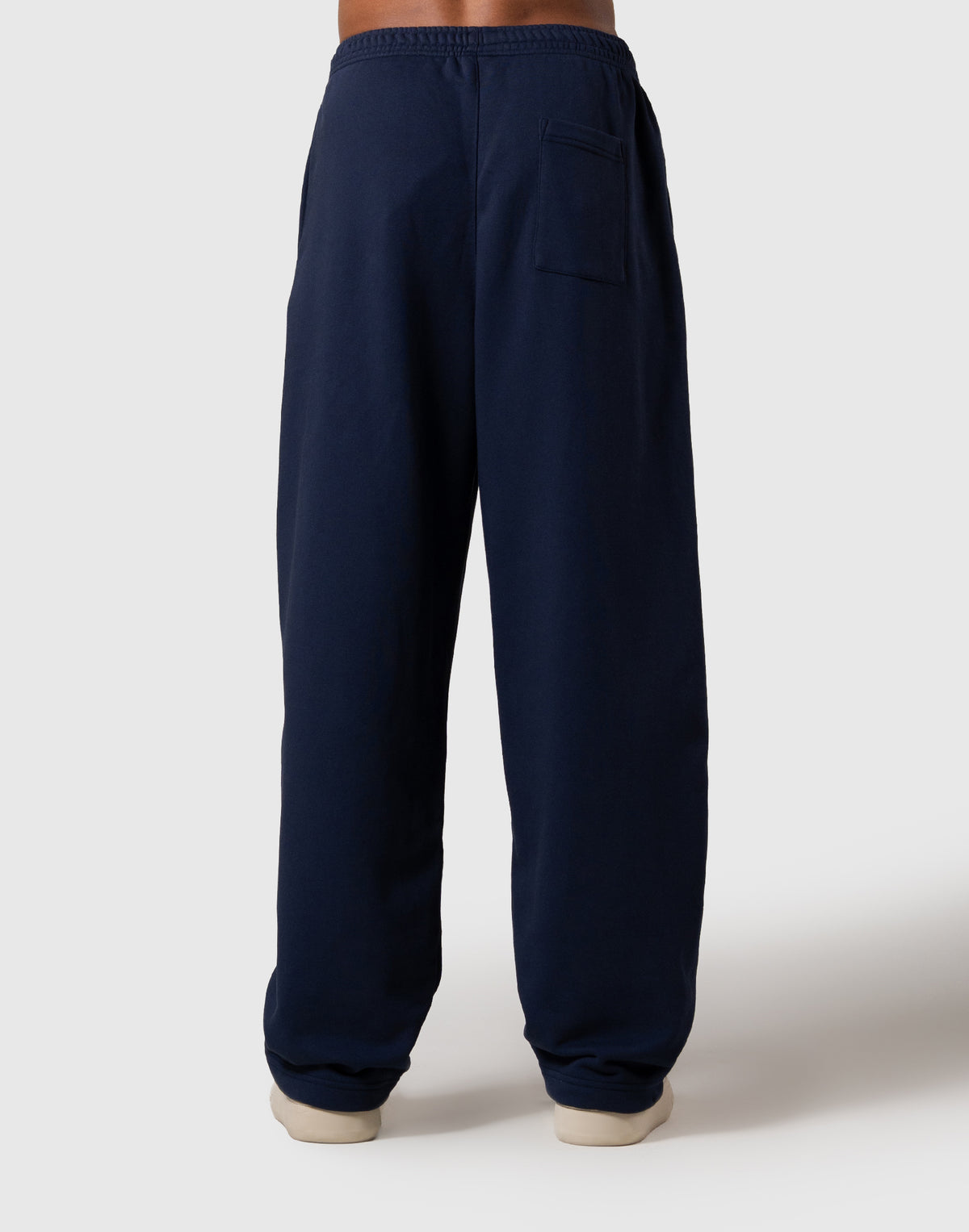 One Point LÝFT Logo Wide Sweat Pants - Navy