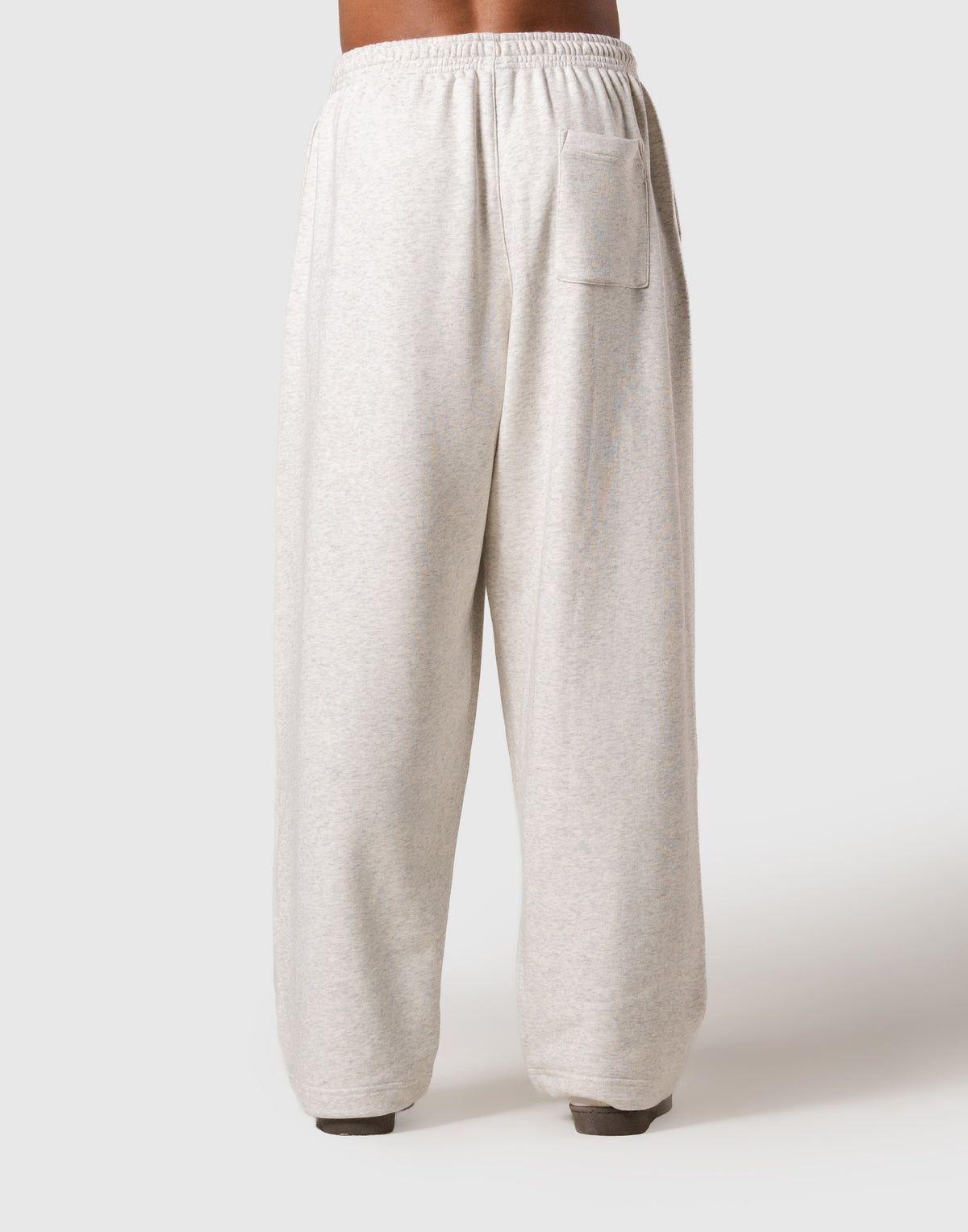 One Point LÝFT Logo Wide Sweat Pants - Ivory