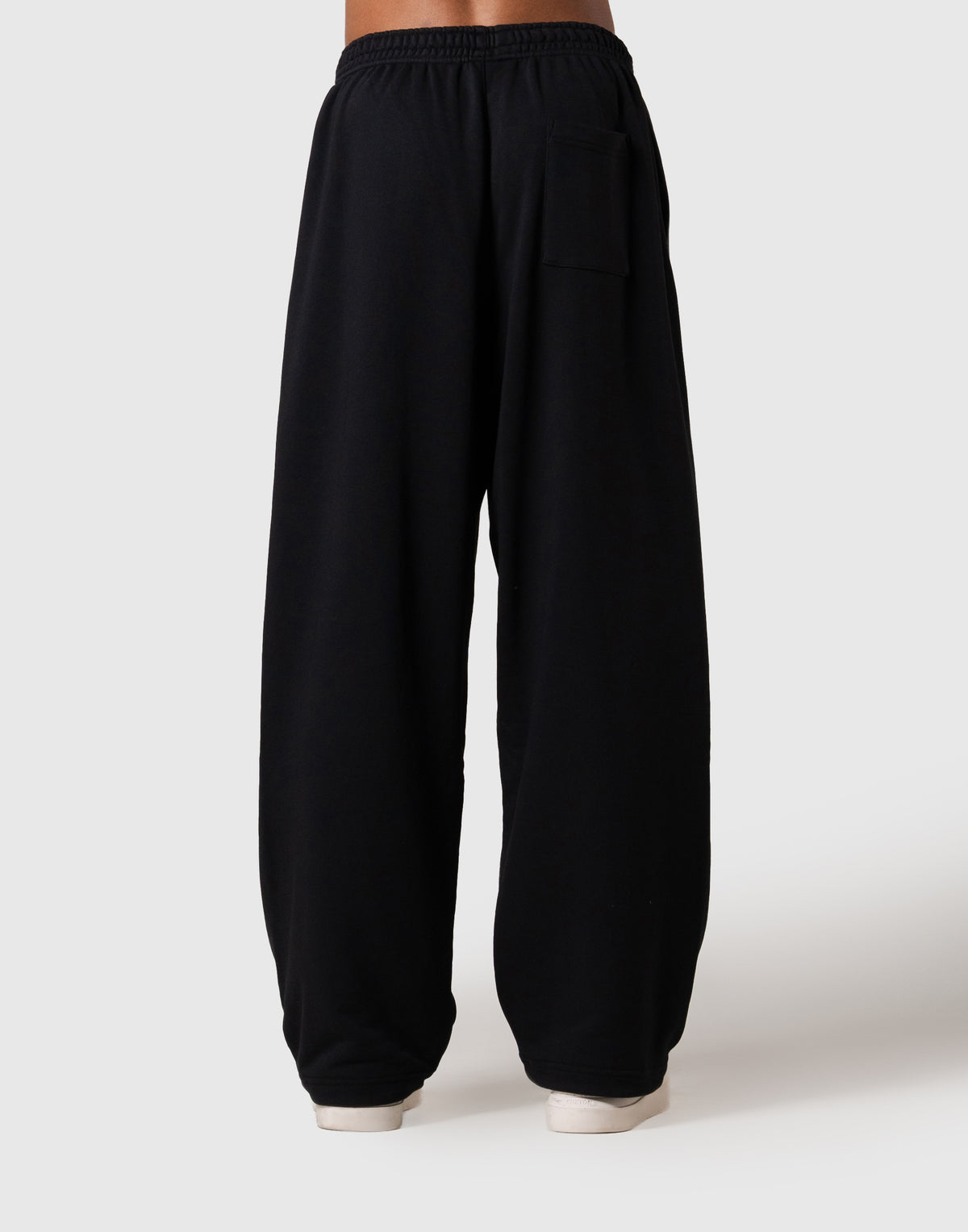 One Point LÝFT Logo Wide Sweat Pants - Black