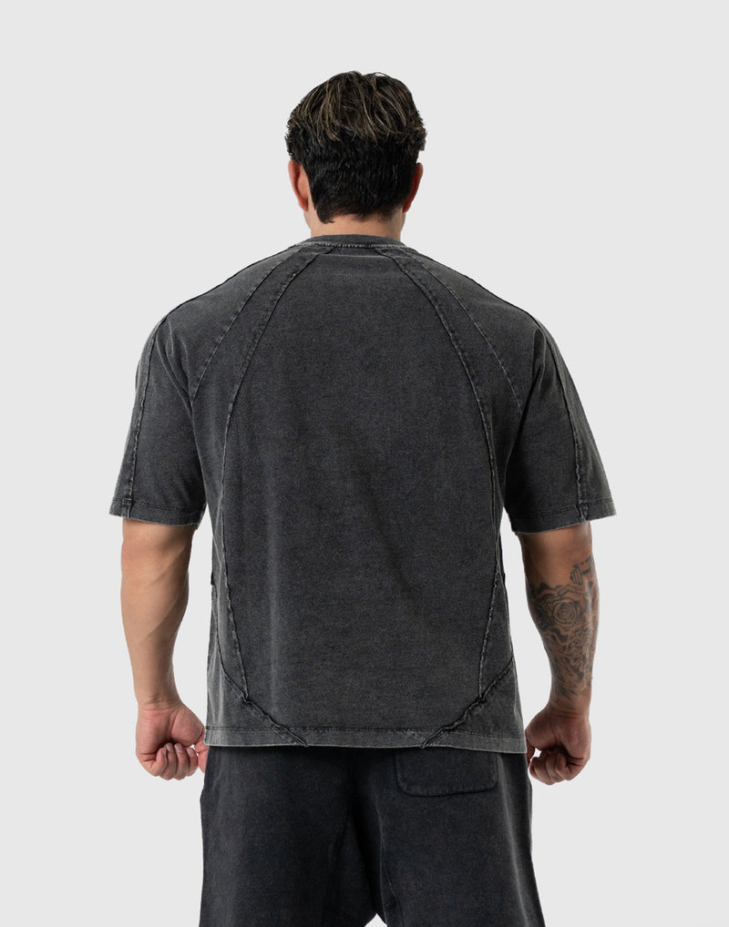 Original Pattern Vintage Big T-Shirt - Black – LÝFT