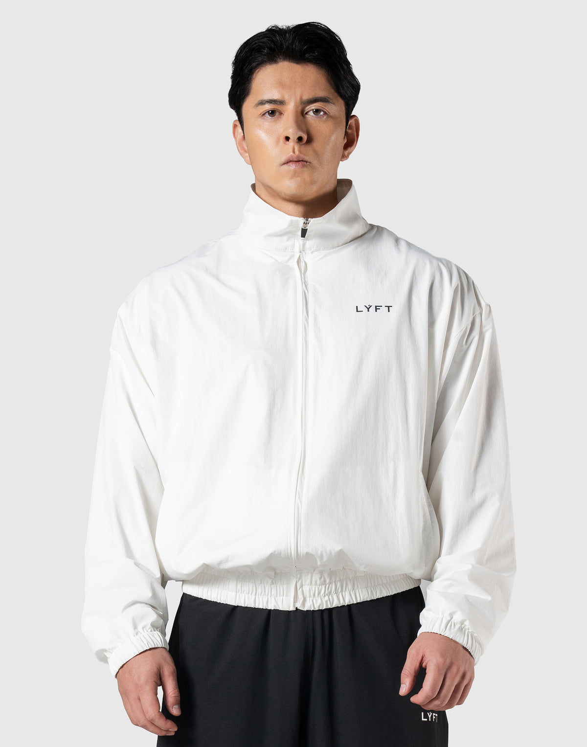 TEAM LÝFT Logo Nylon Jacket - White
