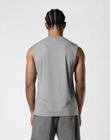 Reflector LÝFT Logo Slim Tanktop - Grey
