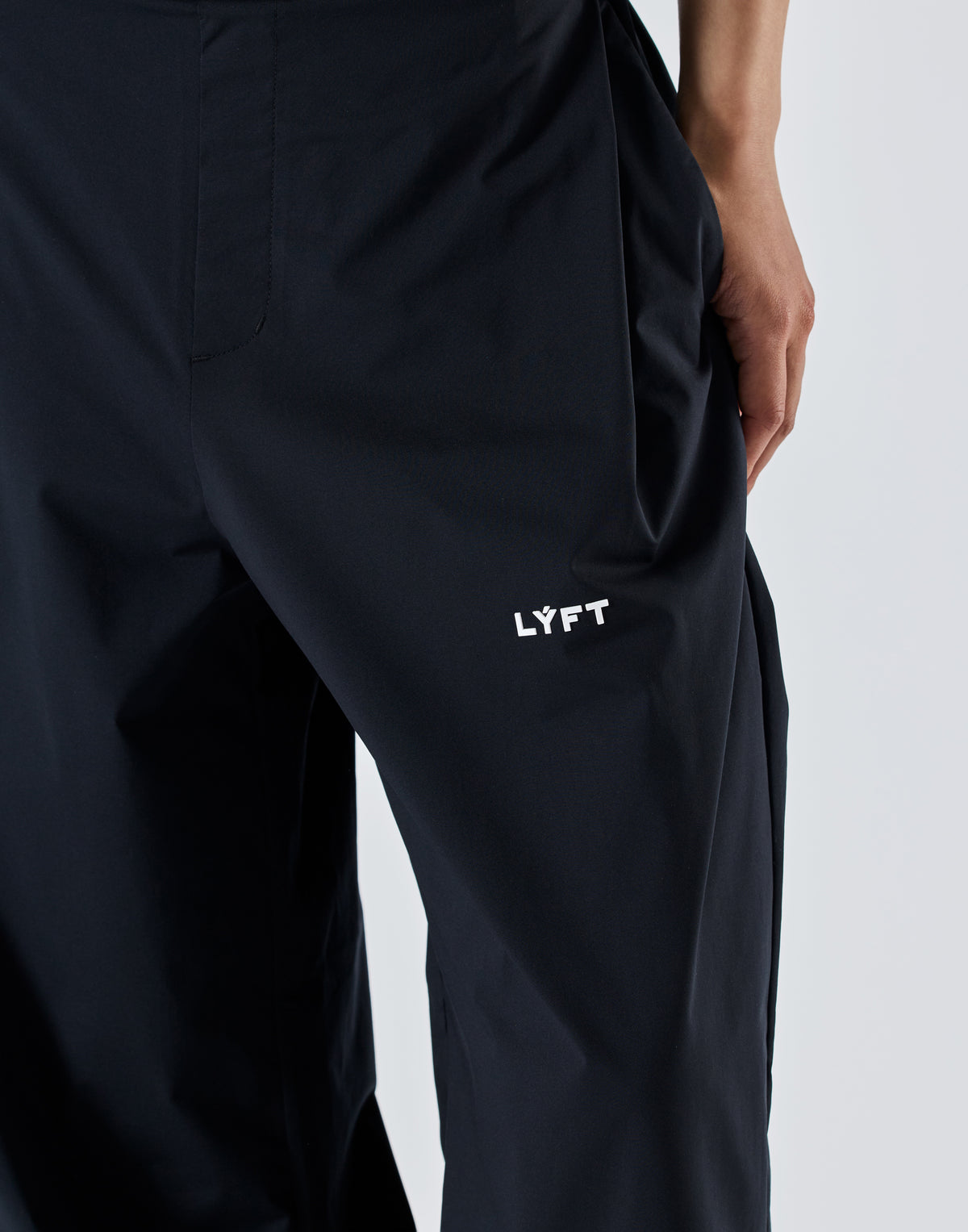 Side Truck Curve Pants - Black