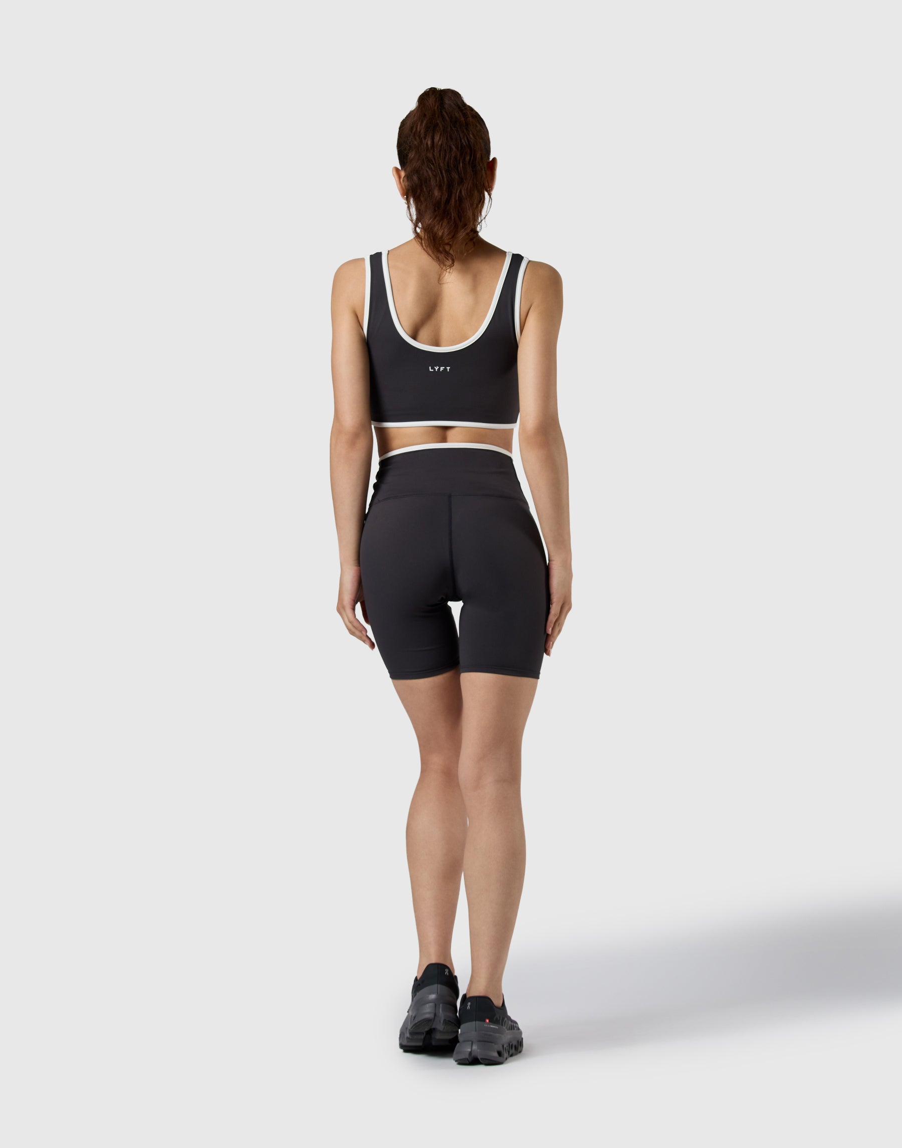 Wrap Over Short Leggings - Black – LÝFT