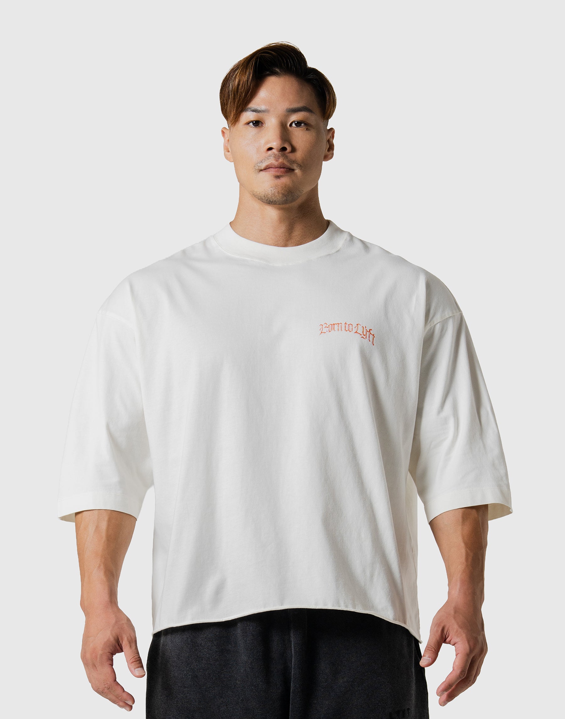 Plate Fire Graphic Vintage Big T-Shirt - Ivory – LÝFT