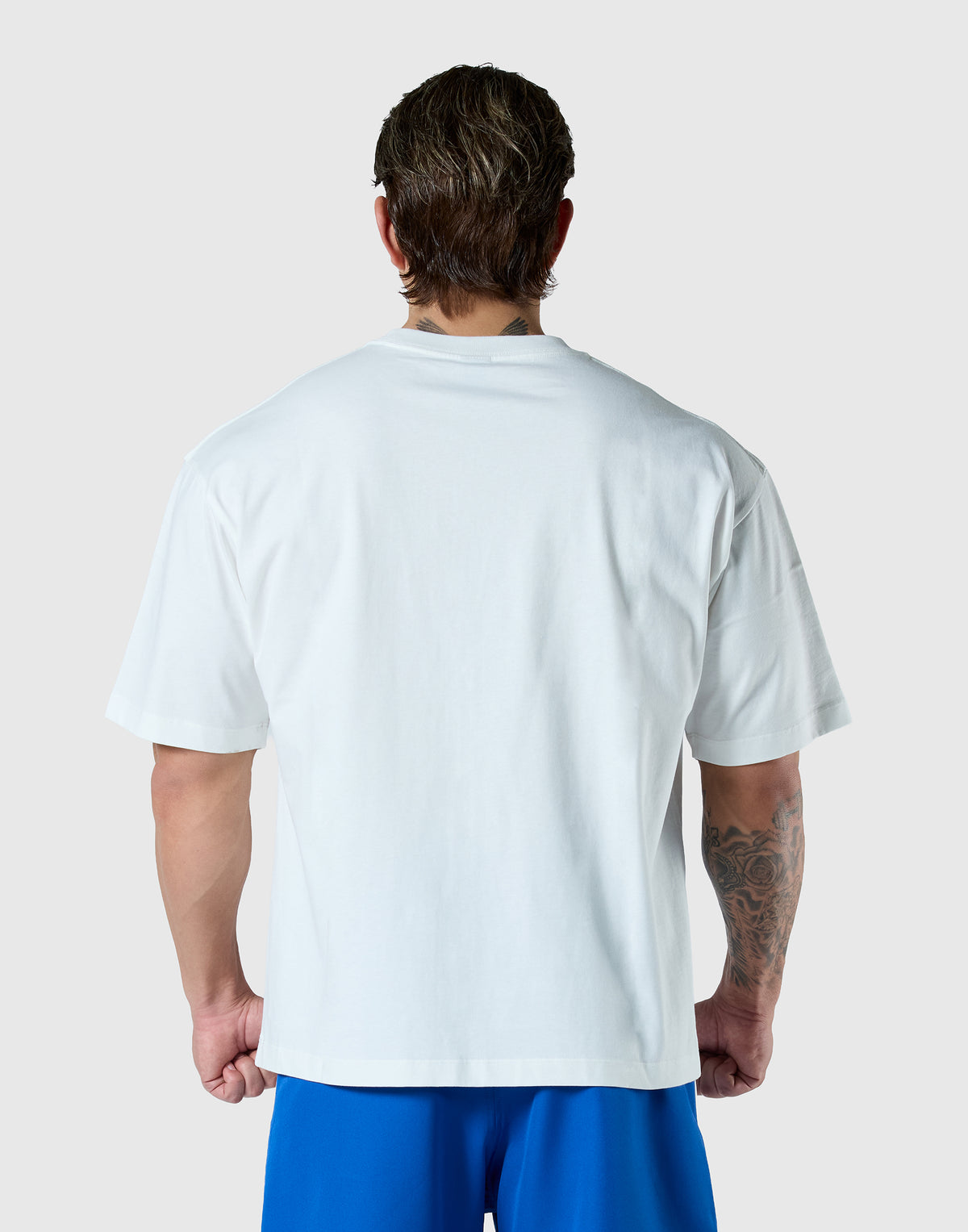 Script Logo Big T-Shirt - White