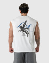 Pegasus Graphic Tanktop - White
