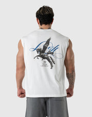 Pegasus Graphic Tanktop - White