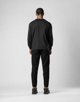 Reflector LÝFT Logo Mesh Long T-Shirt - Black