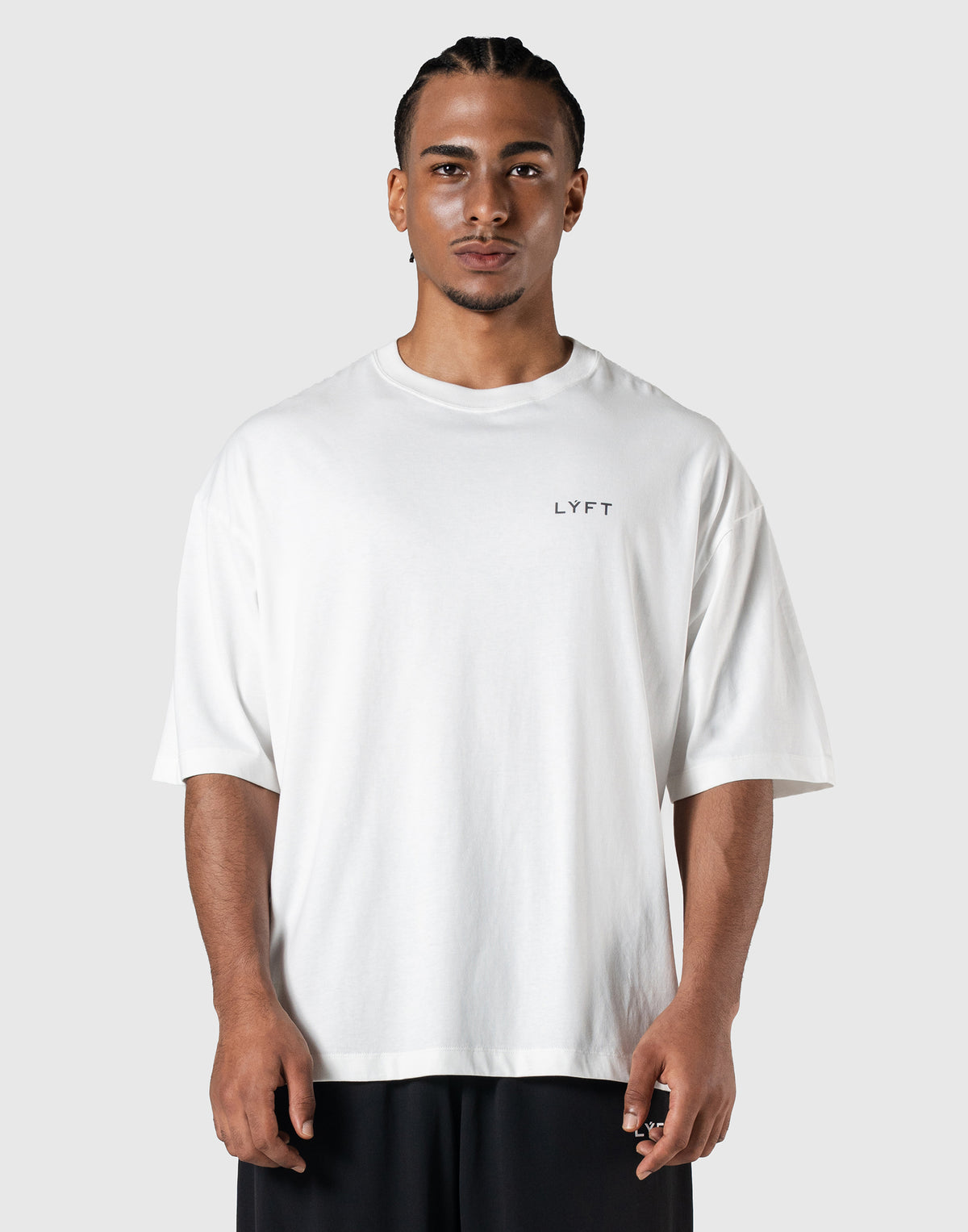TEAM LÝFT Logo Big T-Shirt - White