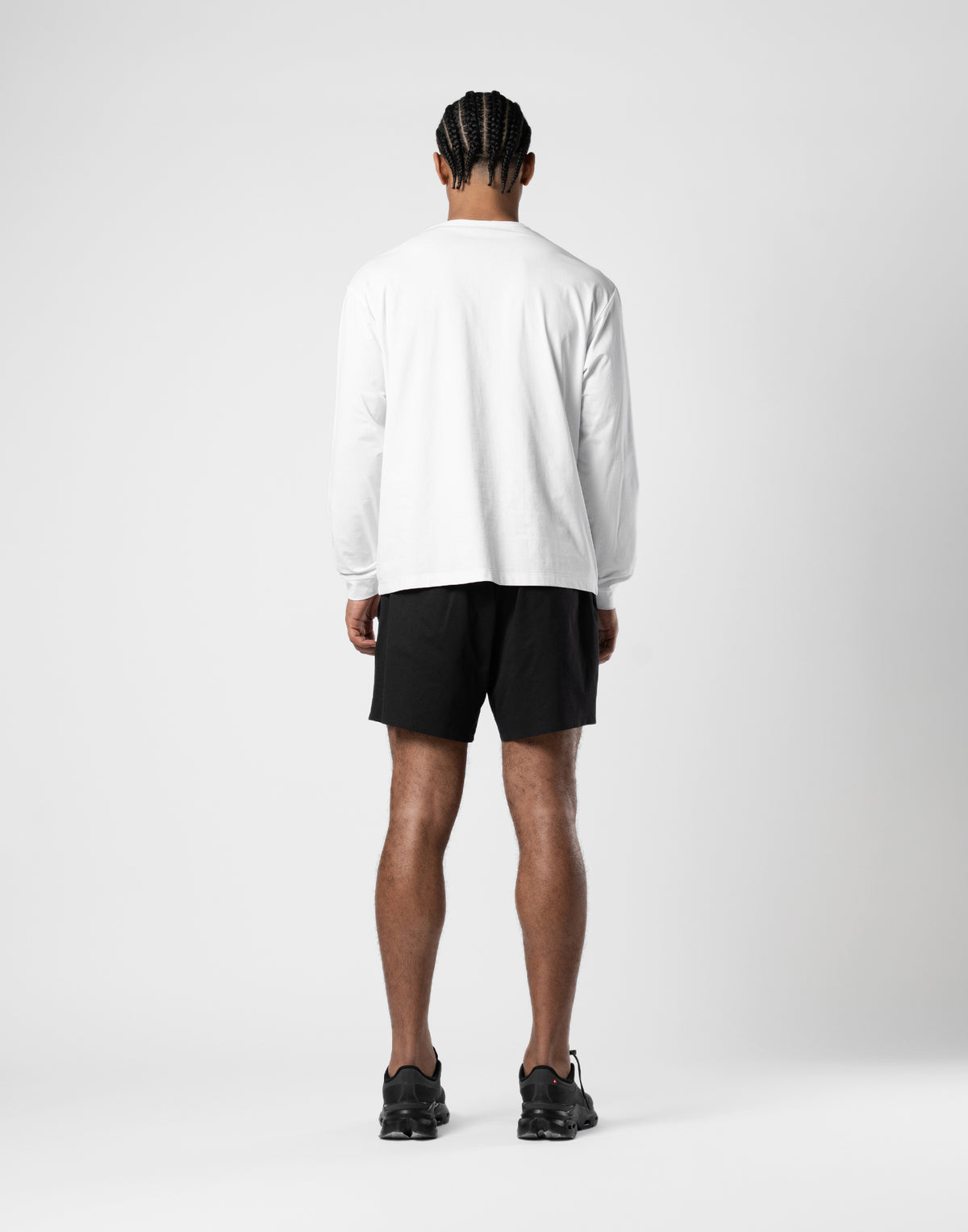 Reflector LÝFT Logo Mesh Long T-Shirt - White