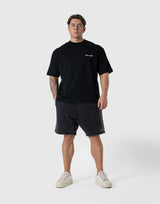 Pegasus Graphic Big T-Shirt - Black