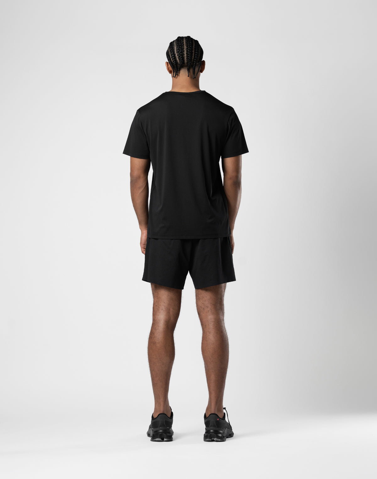 Reflector LÝFT Logo Slim T-Shirt - Black