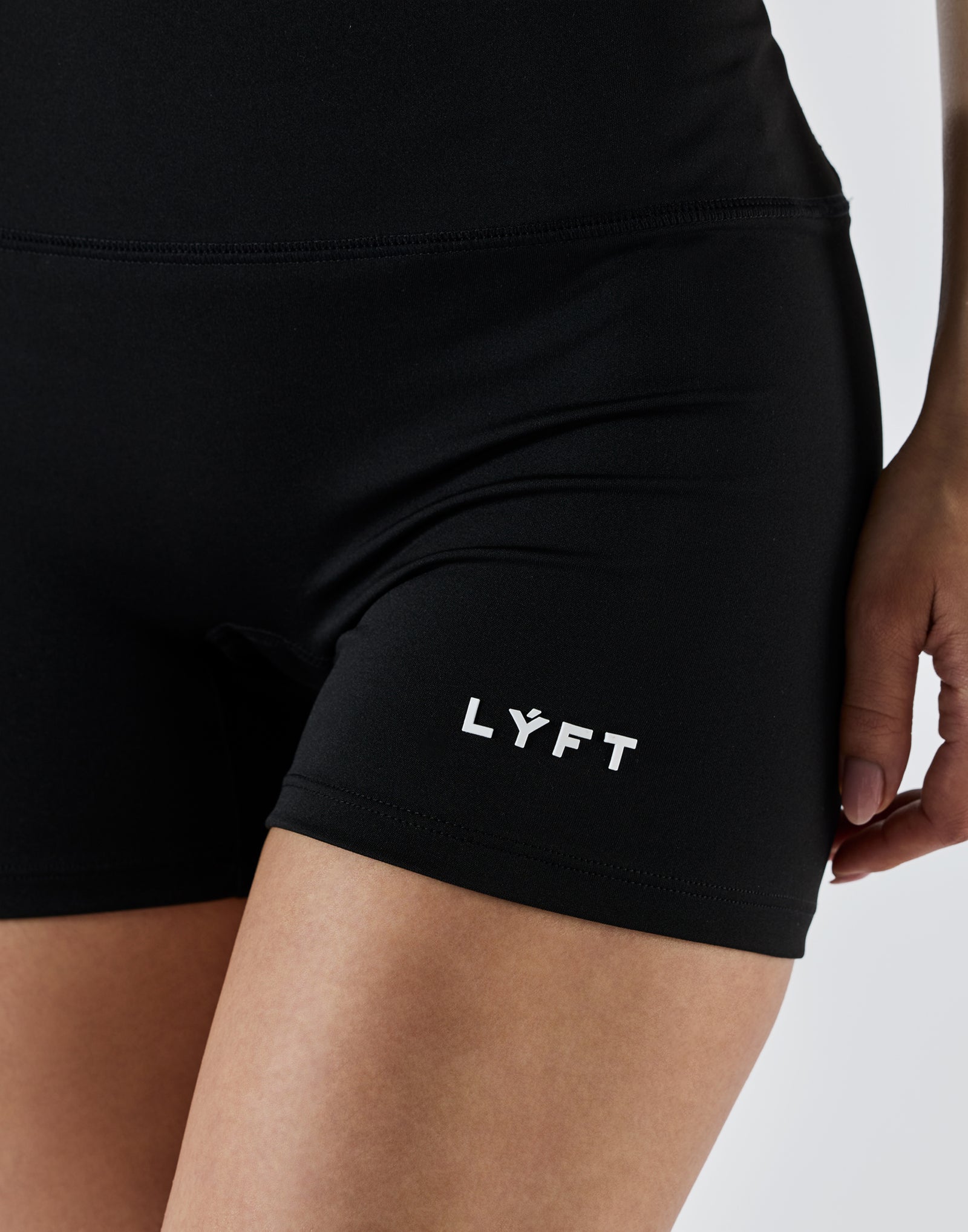 Back Pocket Biker Short Leggings - Black – LÝFT