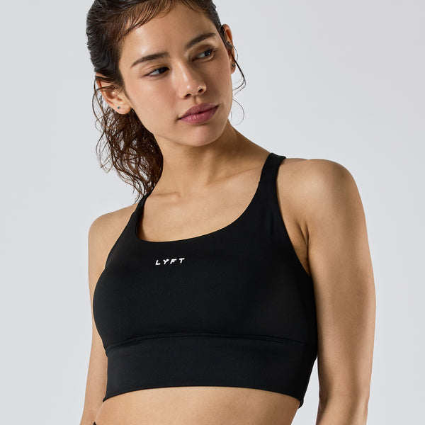 Convertible Off-Shoulder Bratop - Black – LÝFT Convertible Off-Shoulder Bratop - Black – LÝFT