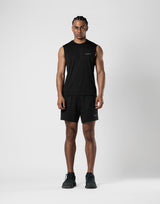 Reflector LÝFT Logo Slim Tanktop - Black