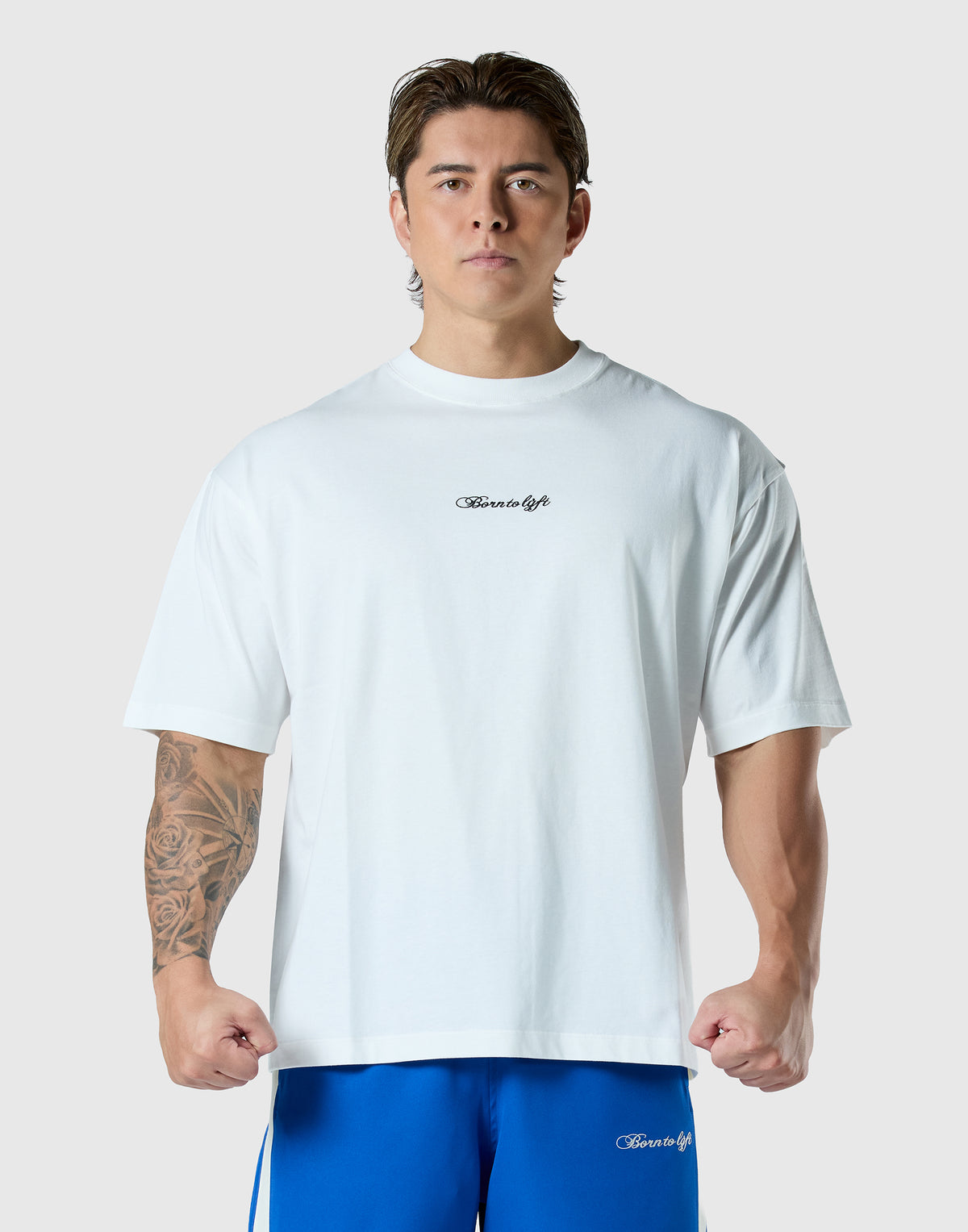 Script Logo Big T-Shirt - White