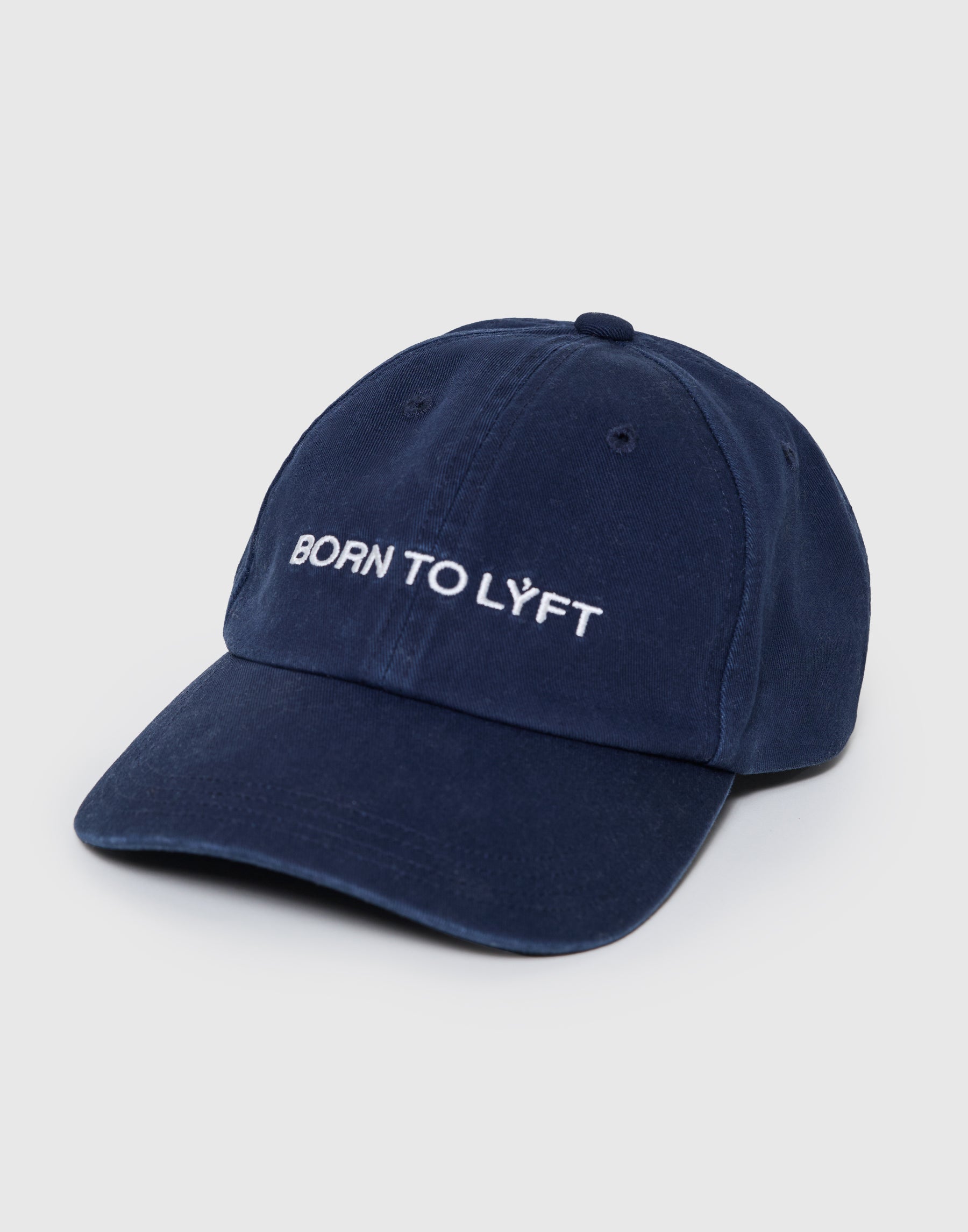 BTL Logo Washed Cotton Cap - Navy – LÝFT