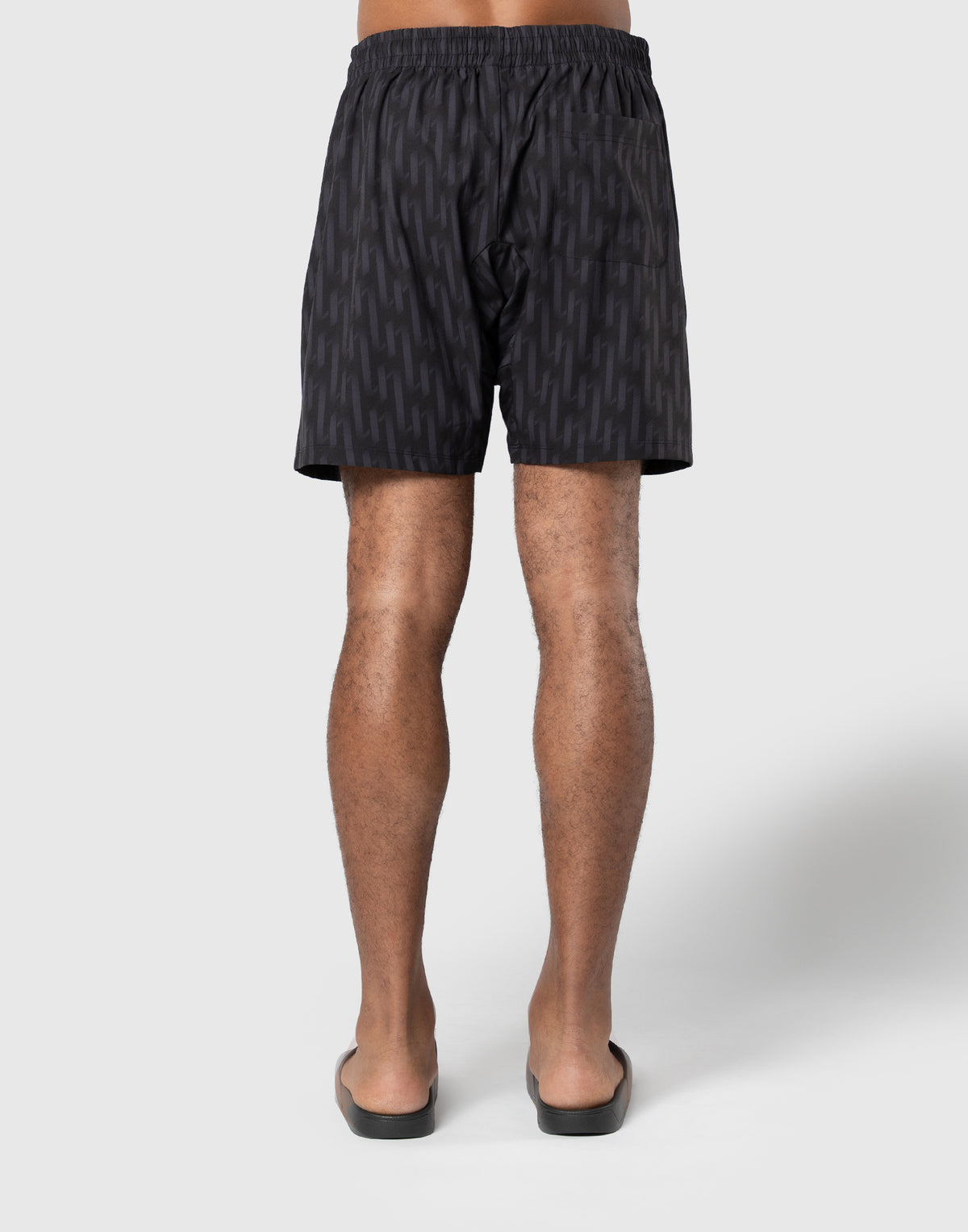 LÝFT All Print Stretch Shorts - Black