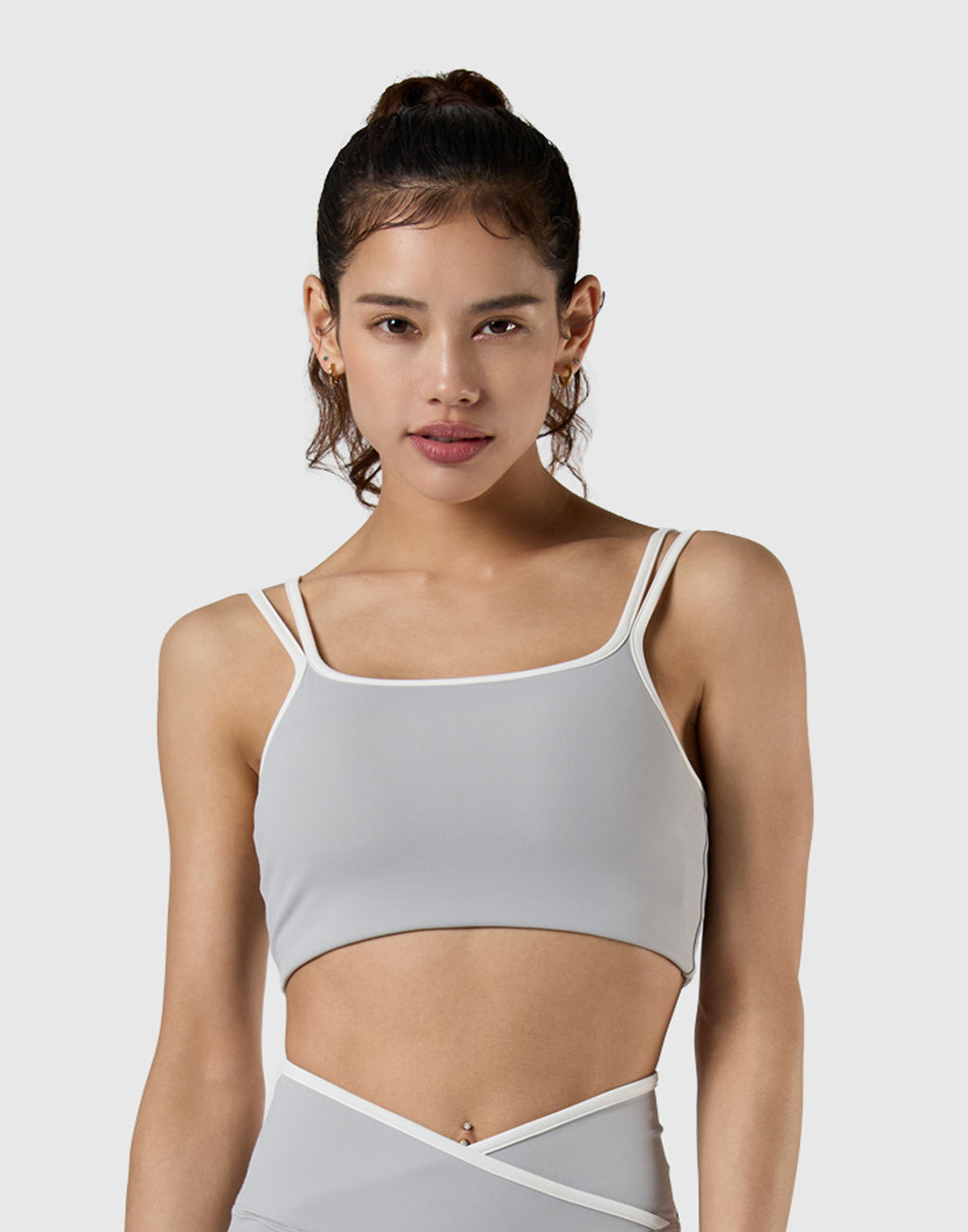 Double-Strap Active Bratop - Grey – LÝFT