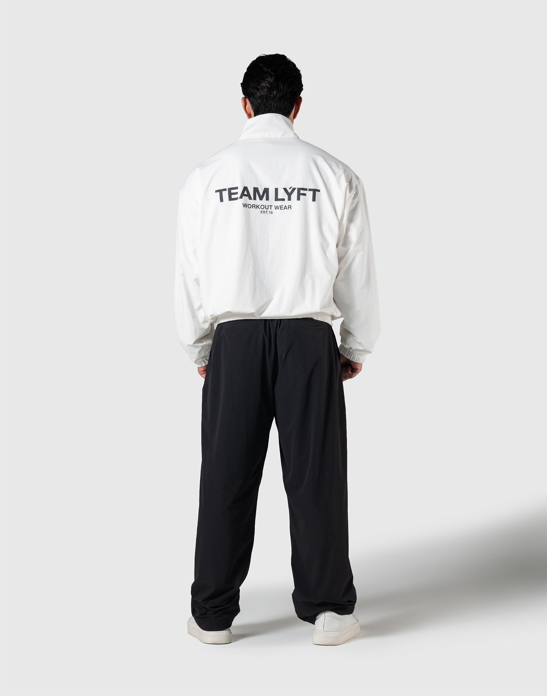 TEAM LÝFT Logo Nylon Jacket - White