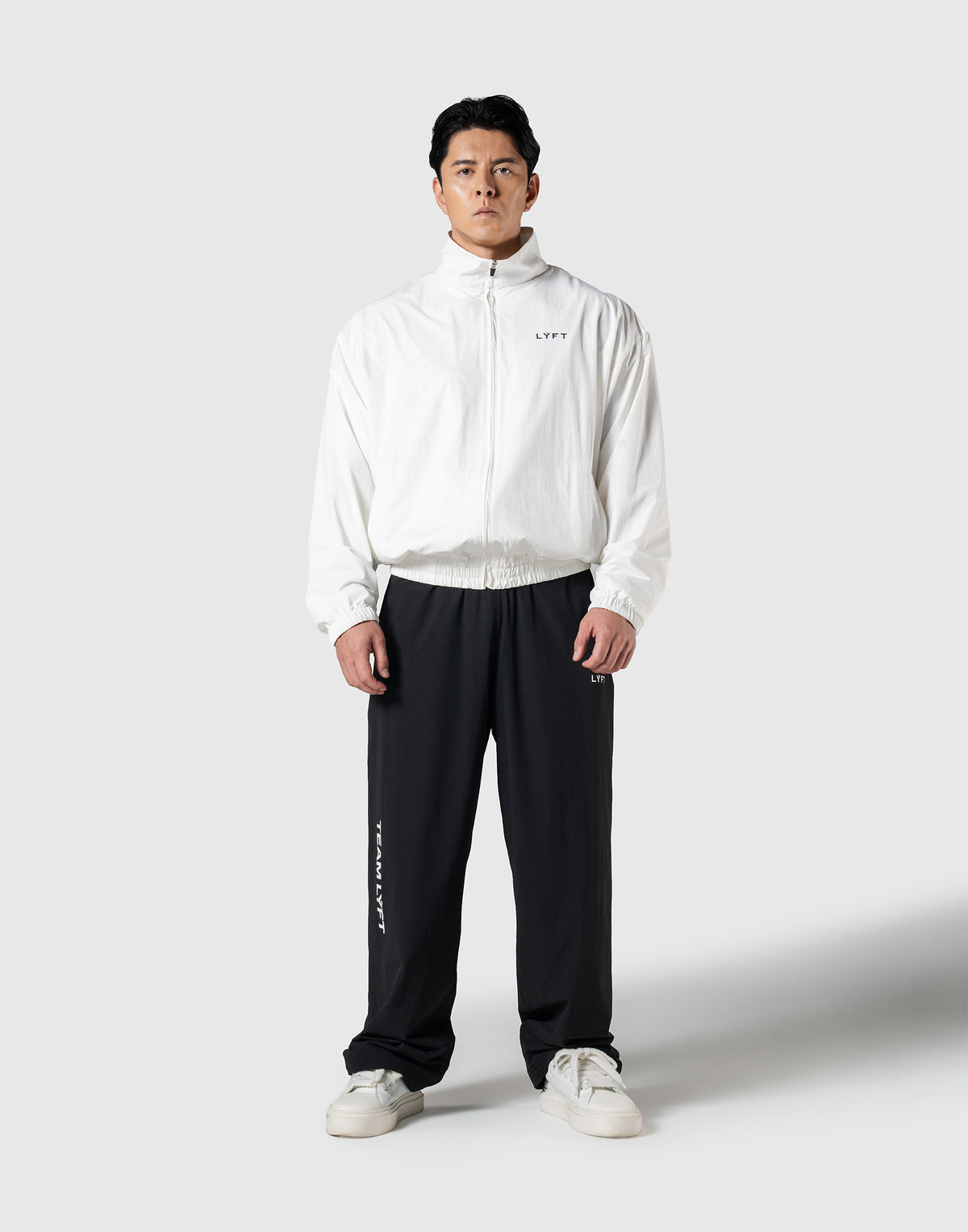 TEAM LÝFT Logo Nylon Jacket - White
