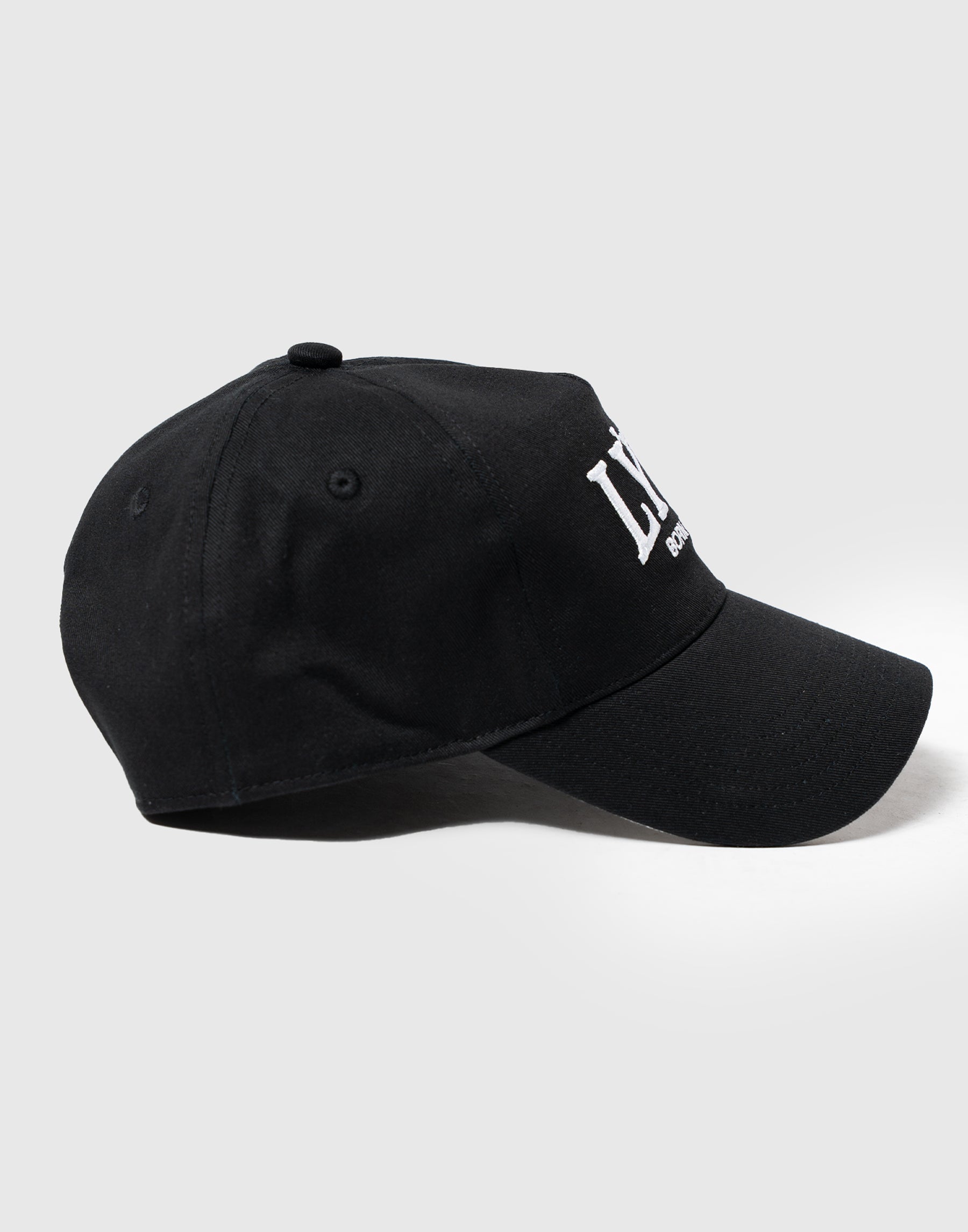 LYFT キャップ ブラック ホワイト 刺繍ロゴ LYFT キャップ ブラック ホワイト 刺繍ロゴ Embroidered LÝFT Logo Cap