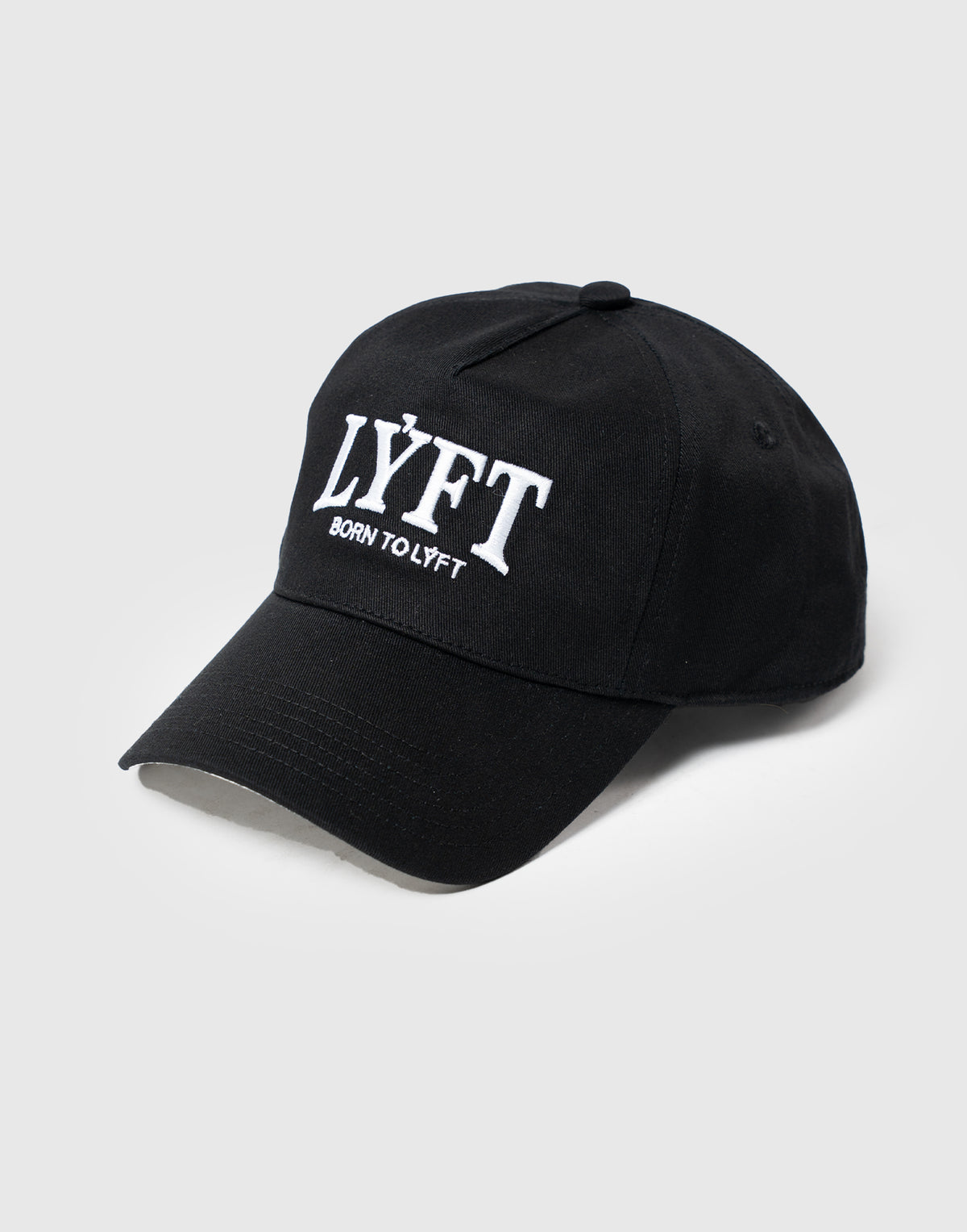 Embroidered LÝFT Logo Cap - Black
