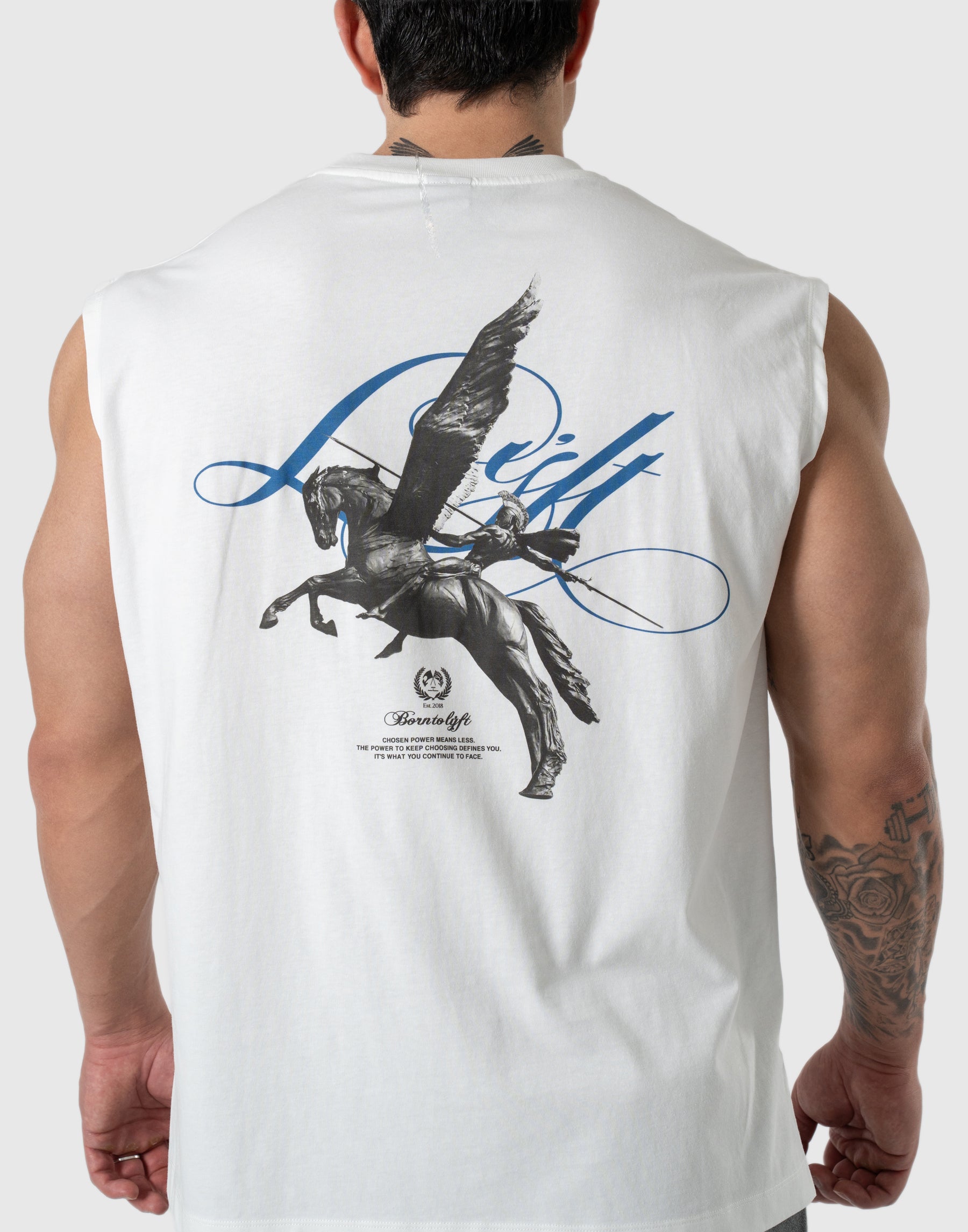 Pegasus Graphic Tanktop - White – LÝFT