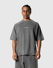 Original Pattern Vintage Big T-Shirt - D.Grey