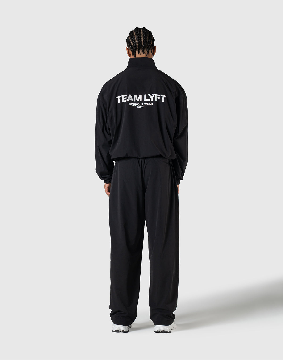 TEAM LÝFT Logo Nylon Jacket - Black
