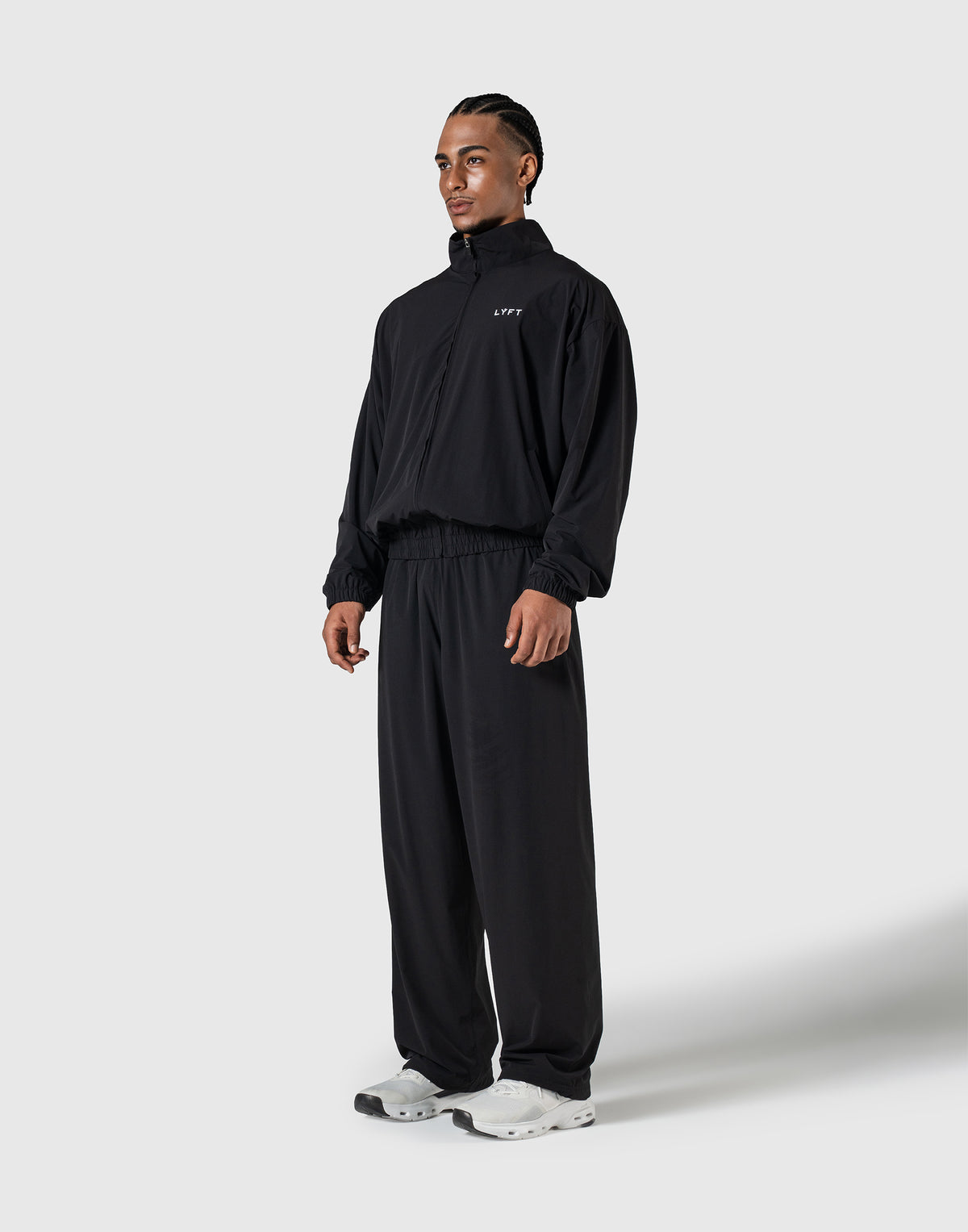 TEAM LÝFT Logo Nylon Jacket - Black