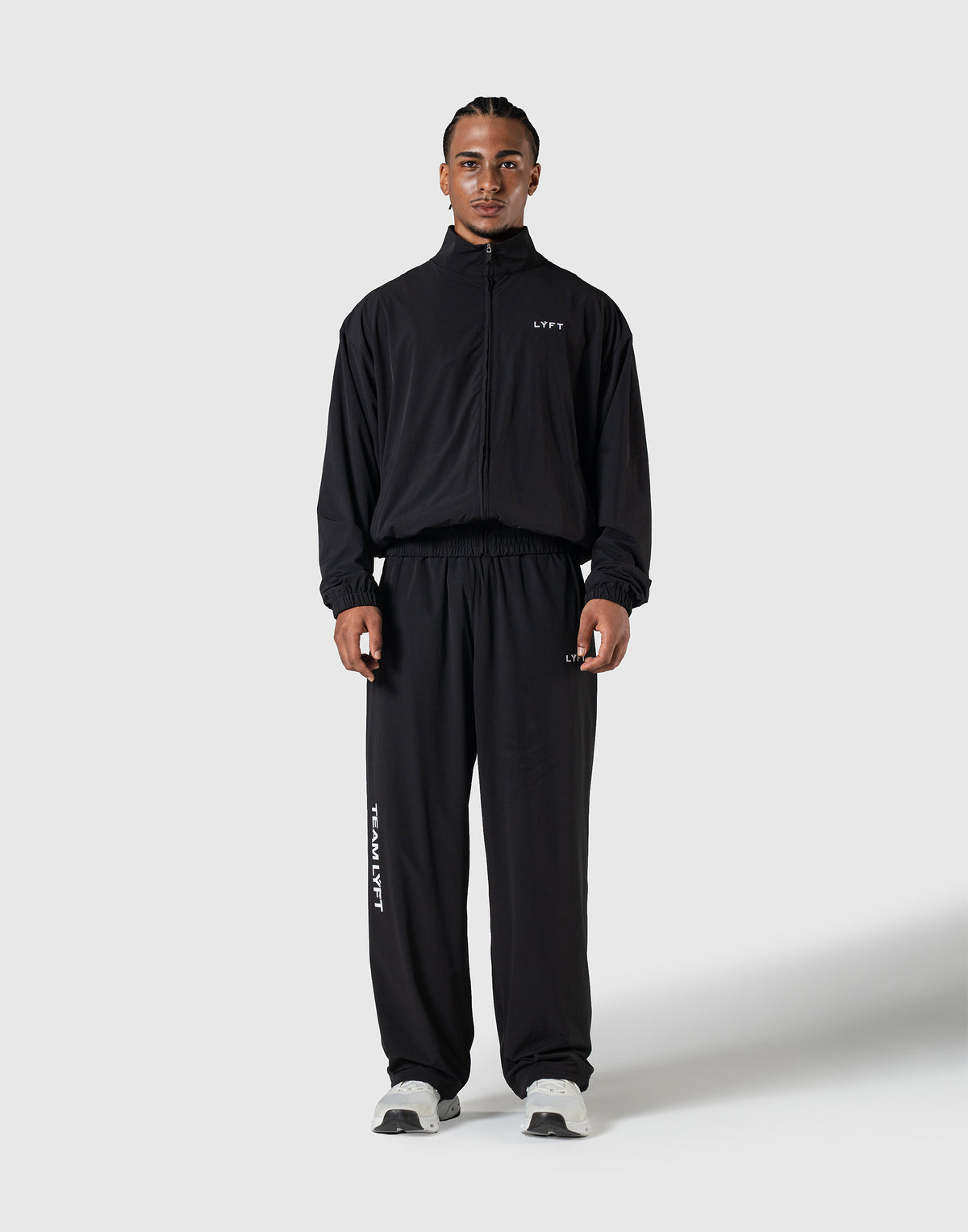 TEAM LÝFT Logo Nylon Jacket - Black