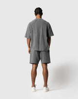 Original Pattern Vintage Big T-Shirt - D.Grey