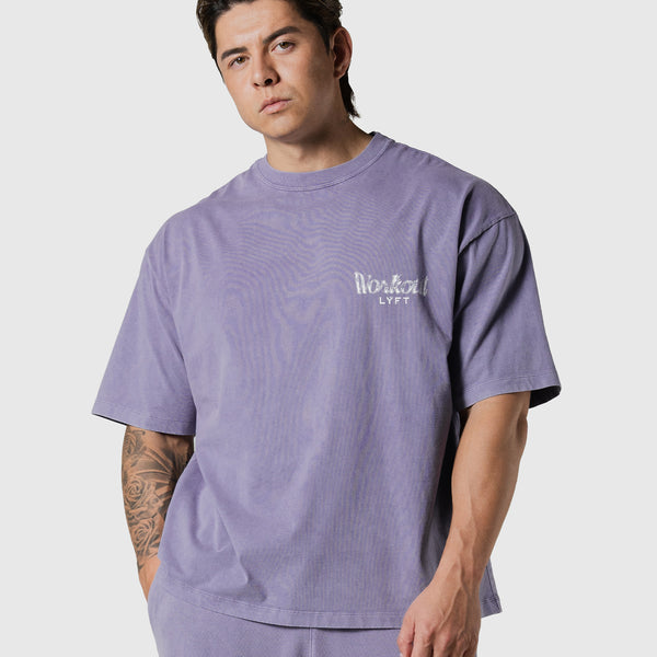 LYFT ビンテージTシャツ Mサイズ パープル Work Out Graphic Vintage Big T-Shirt - Purple – LÝFT