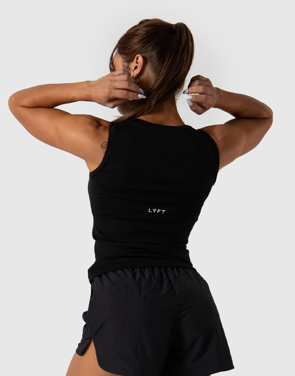 Modal Slim Fit Tanktop - Black