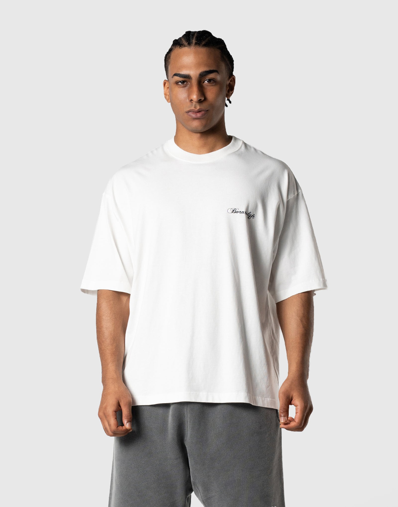 Pegasus Graphic Big T-Shirt - White – LÝFT