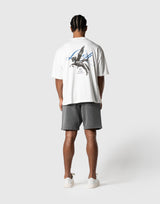 Pegasus Graphic Big T-Shirt - White