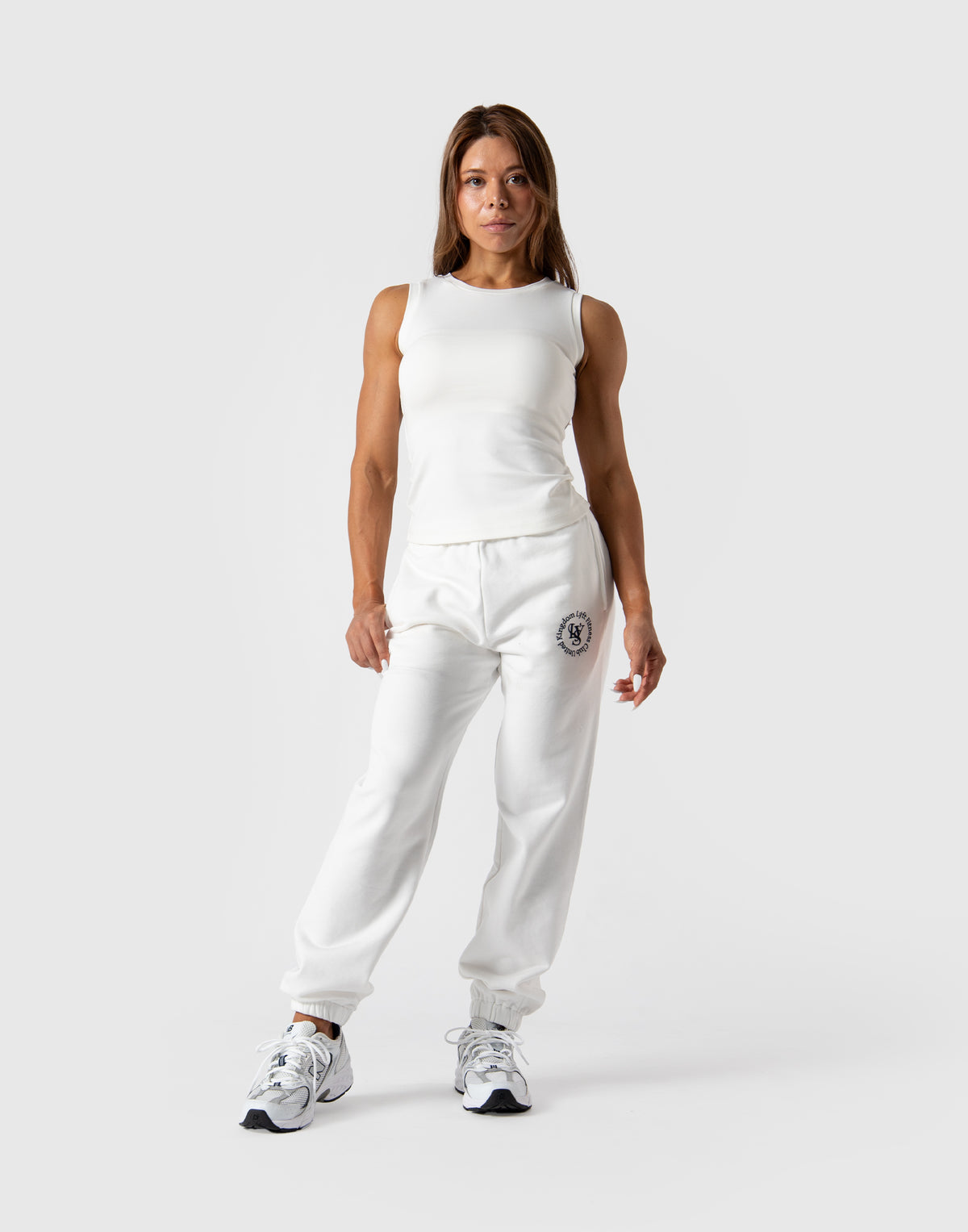 Modal Slim Fit Tanktop - White