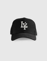 Embroidered LÝ Logo Cap - Black