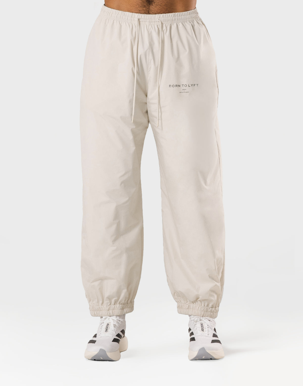 Nylon Lounge Joggers - Ivory